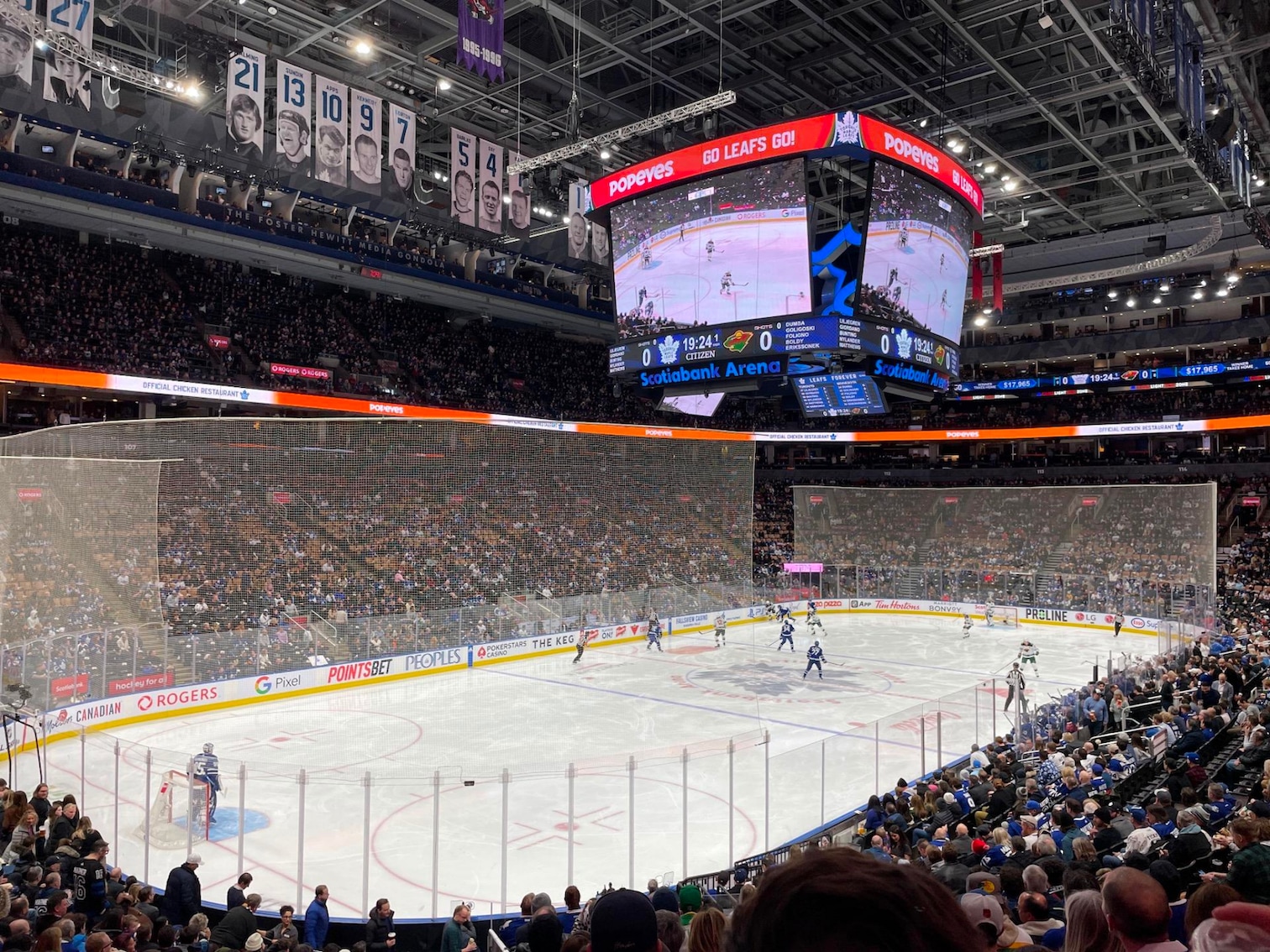 Toronto Maple Leafs Ice Hockey Game at Scotiabank Arena