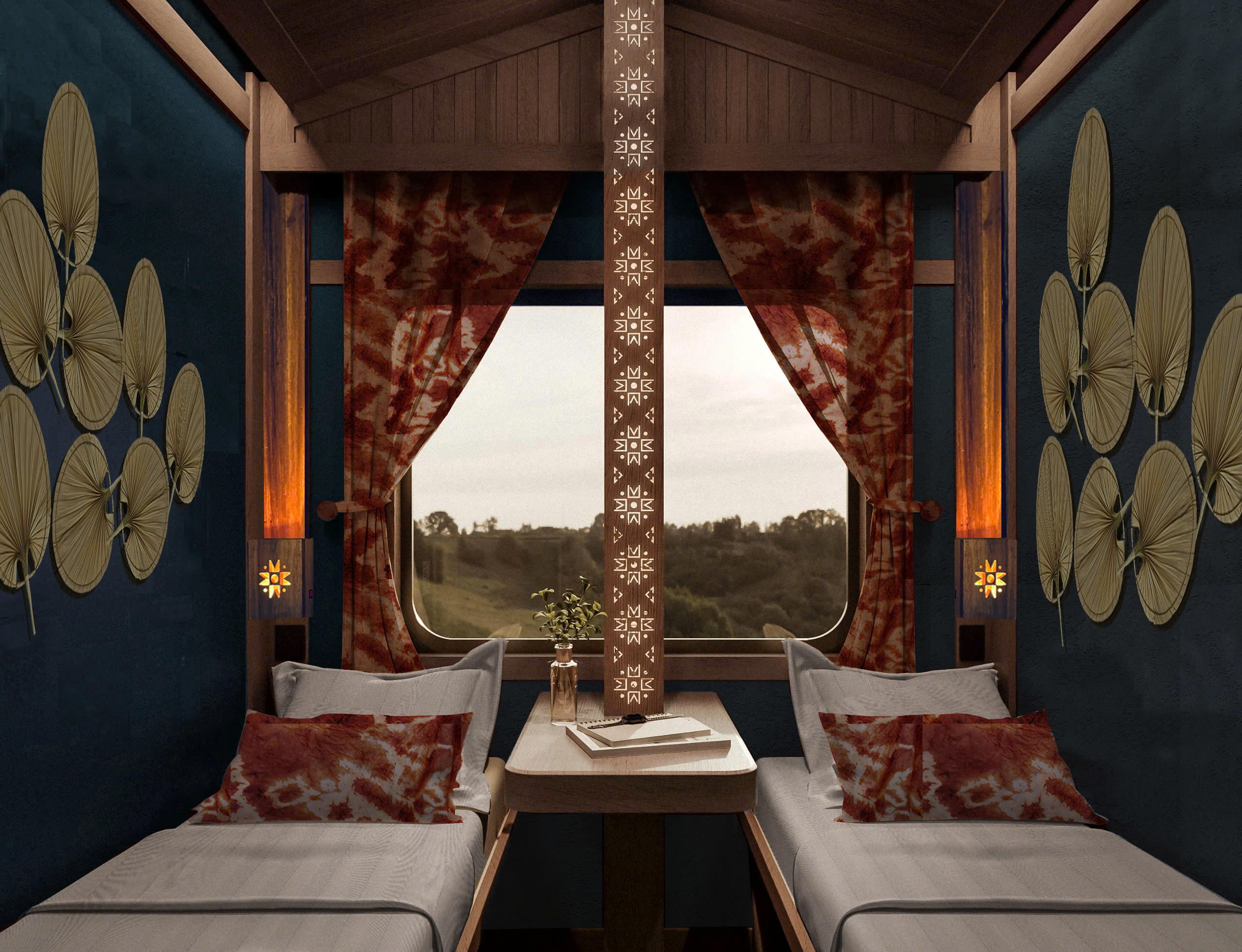 Tonkin Suite 雙人艙房最多可容納兩位成人入住。