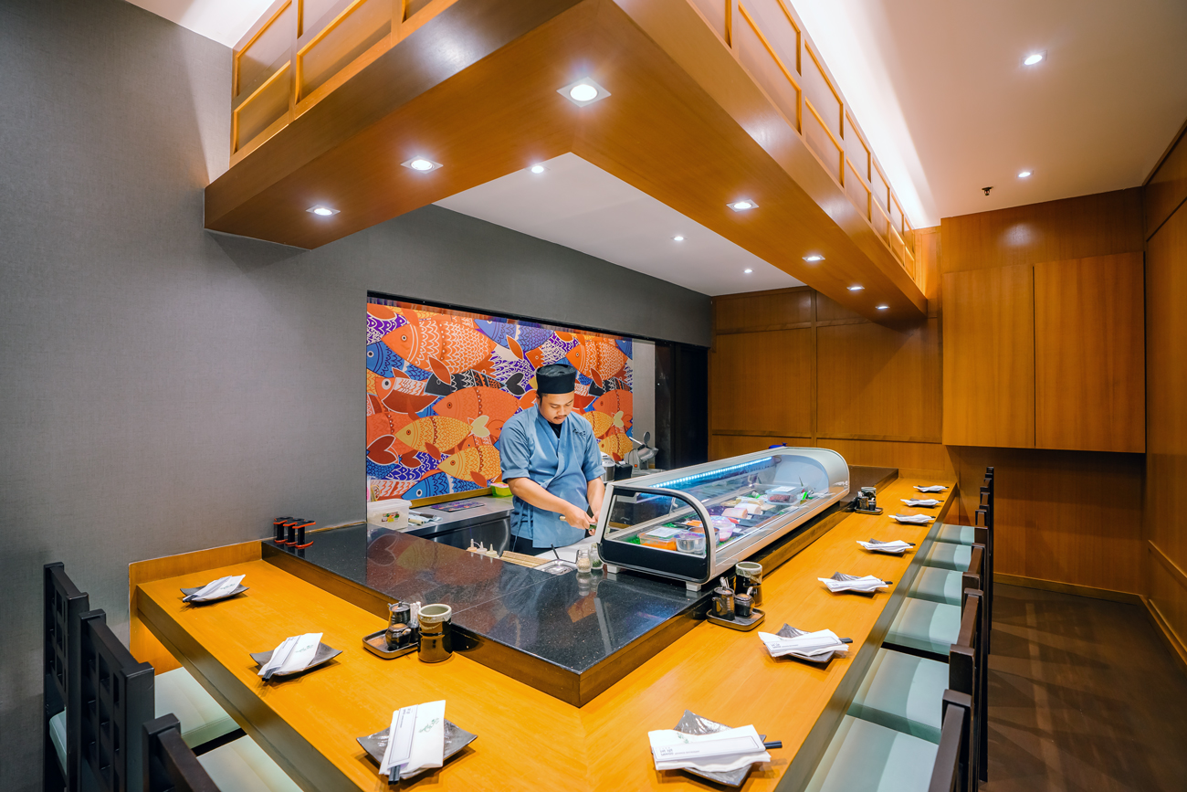 八打靈再也水晶皇冠酒店的 Sango 日本餐廳