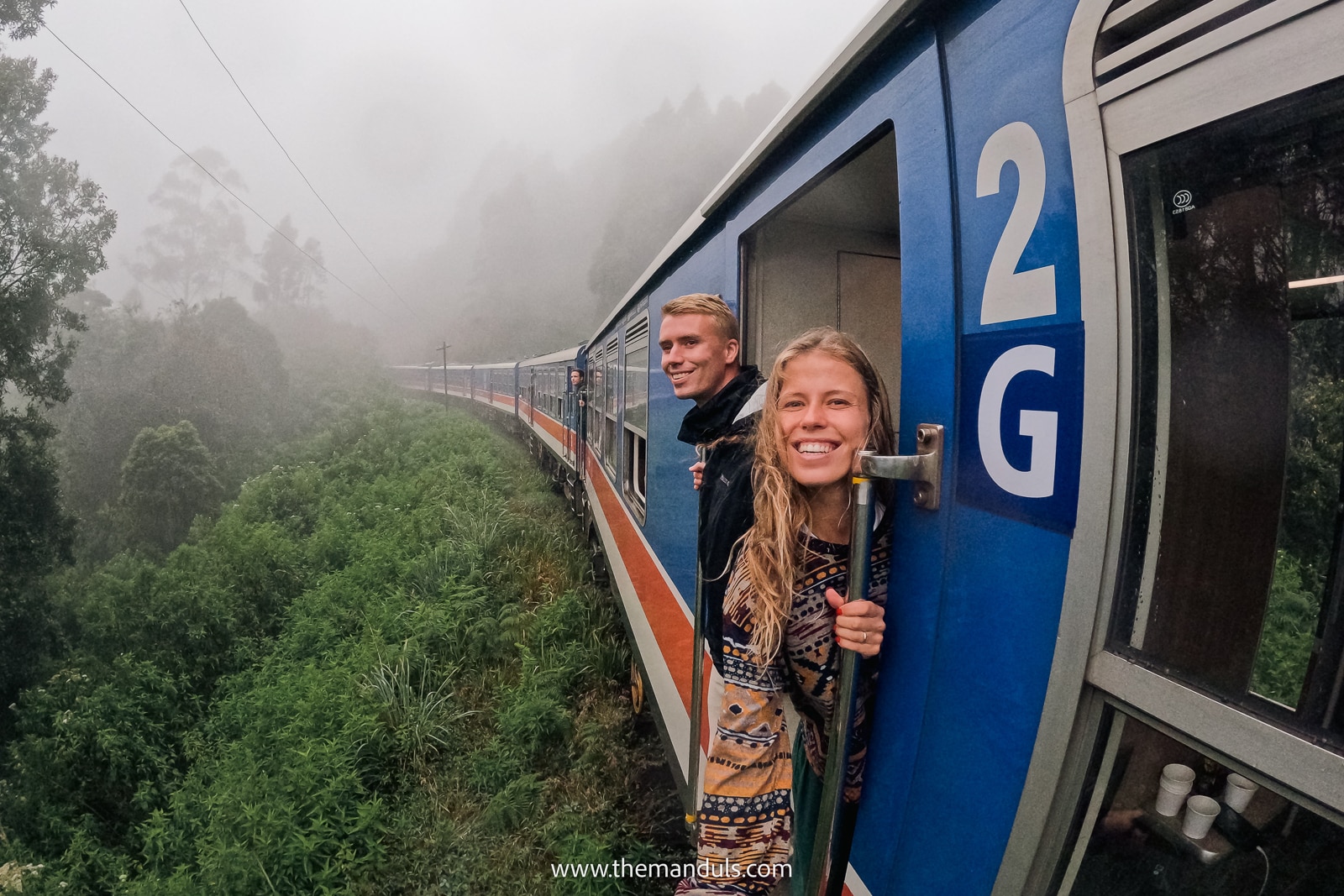 From Kandy Scenic Train Ride 1st or 2nd Class Seats to Ella