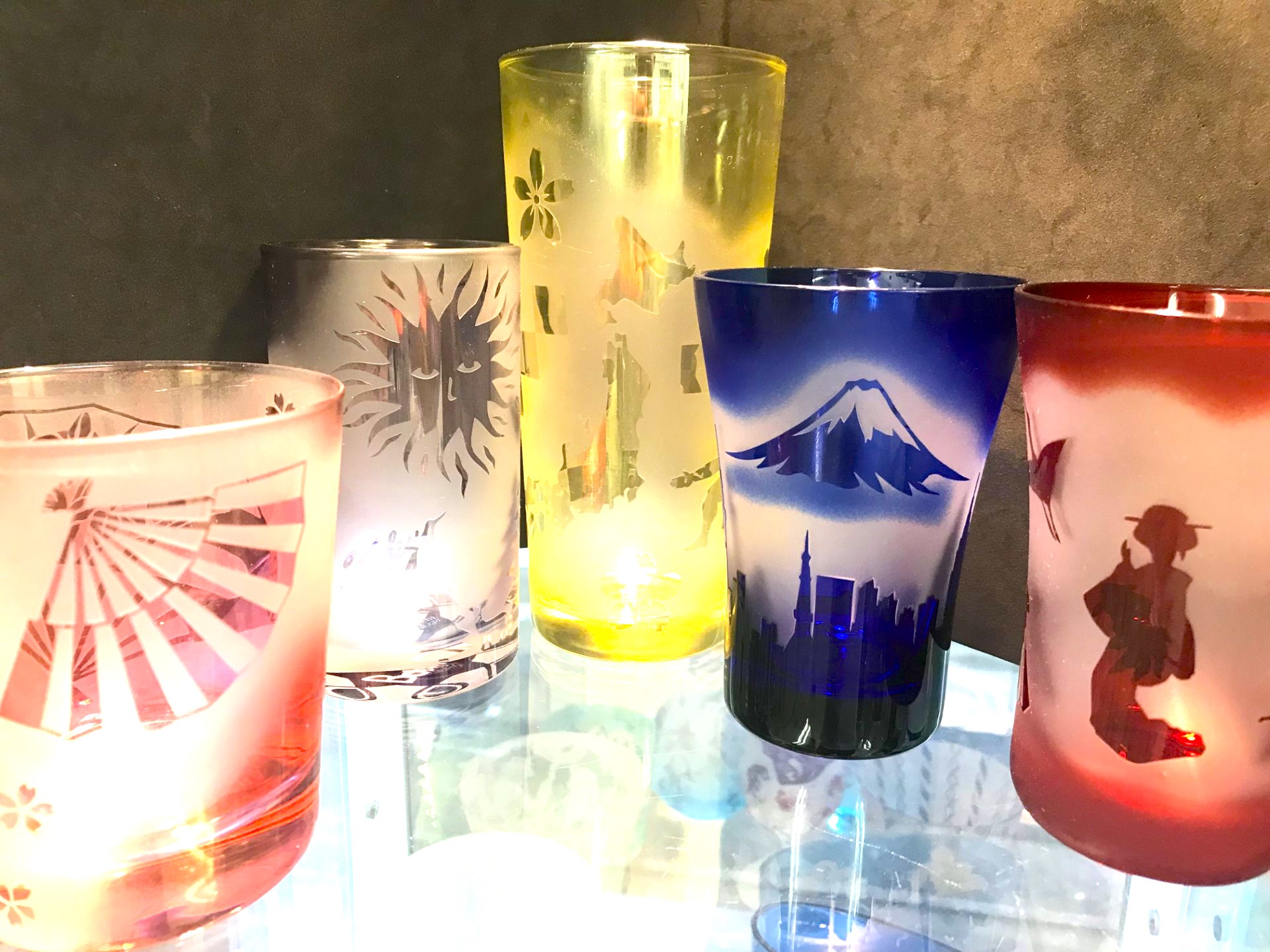東京噴砂玻璃工藝體驗（日系圖案DIY）