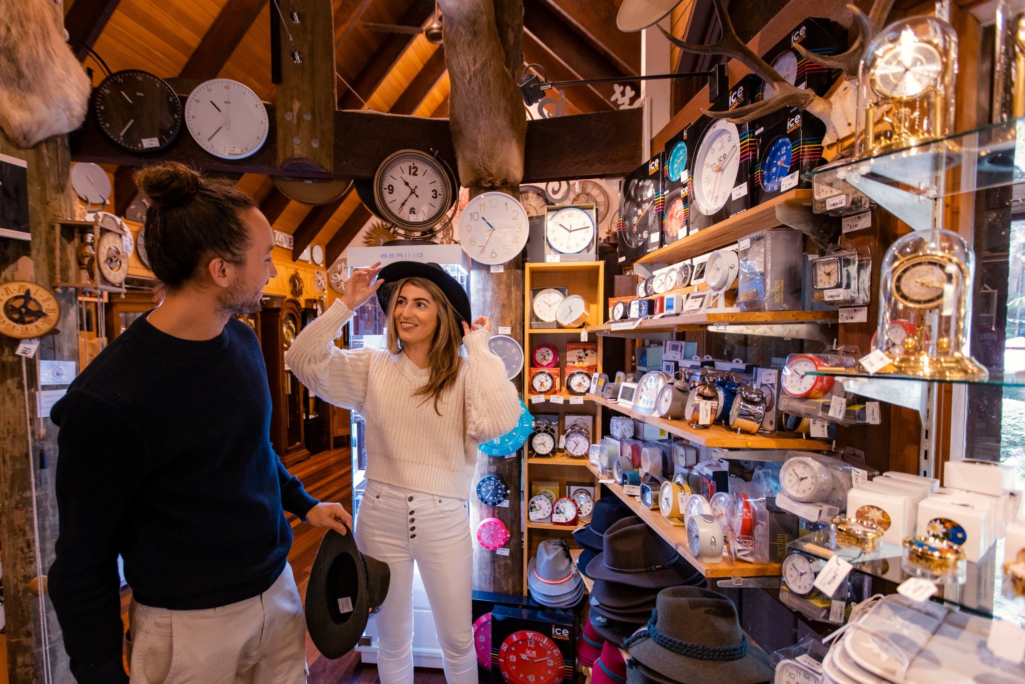 "A visit to Montville isn’t complete without exploring the iconic Clock Shop"