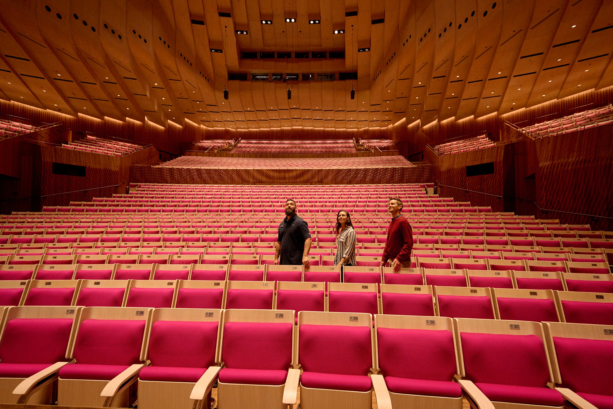 Explore the stunning interior architecture of Australia’s iconic Sydney Opera House masterpiece
