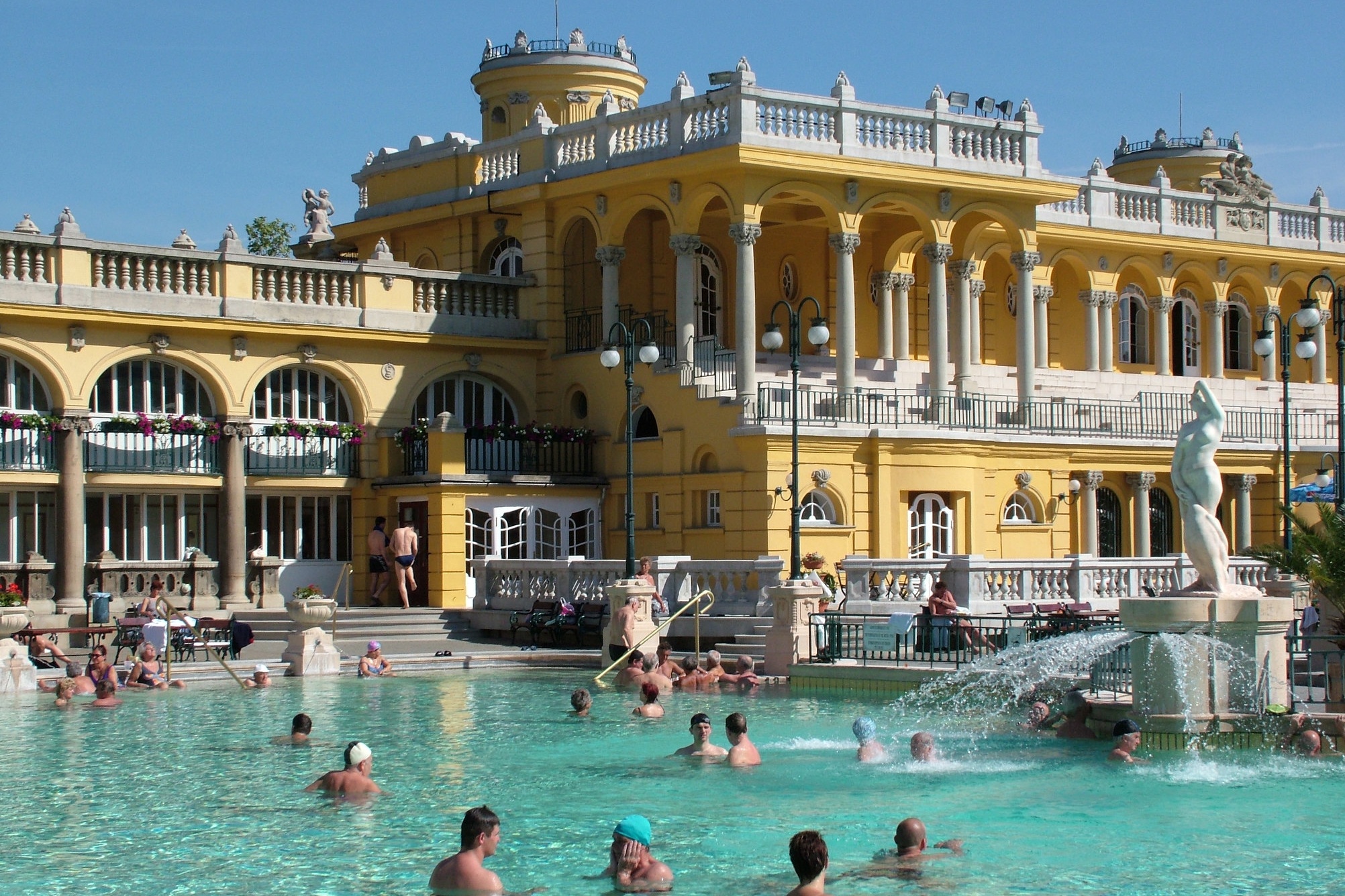 Szechenyi Full Day Spa with Optional Palinka Tour in Budapest