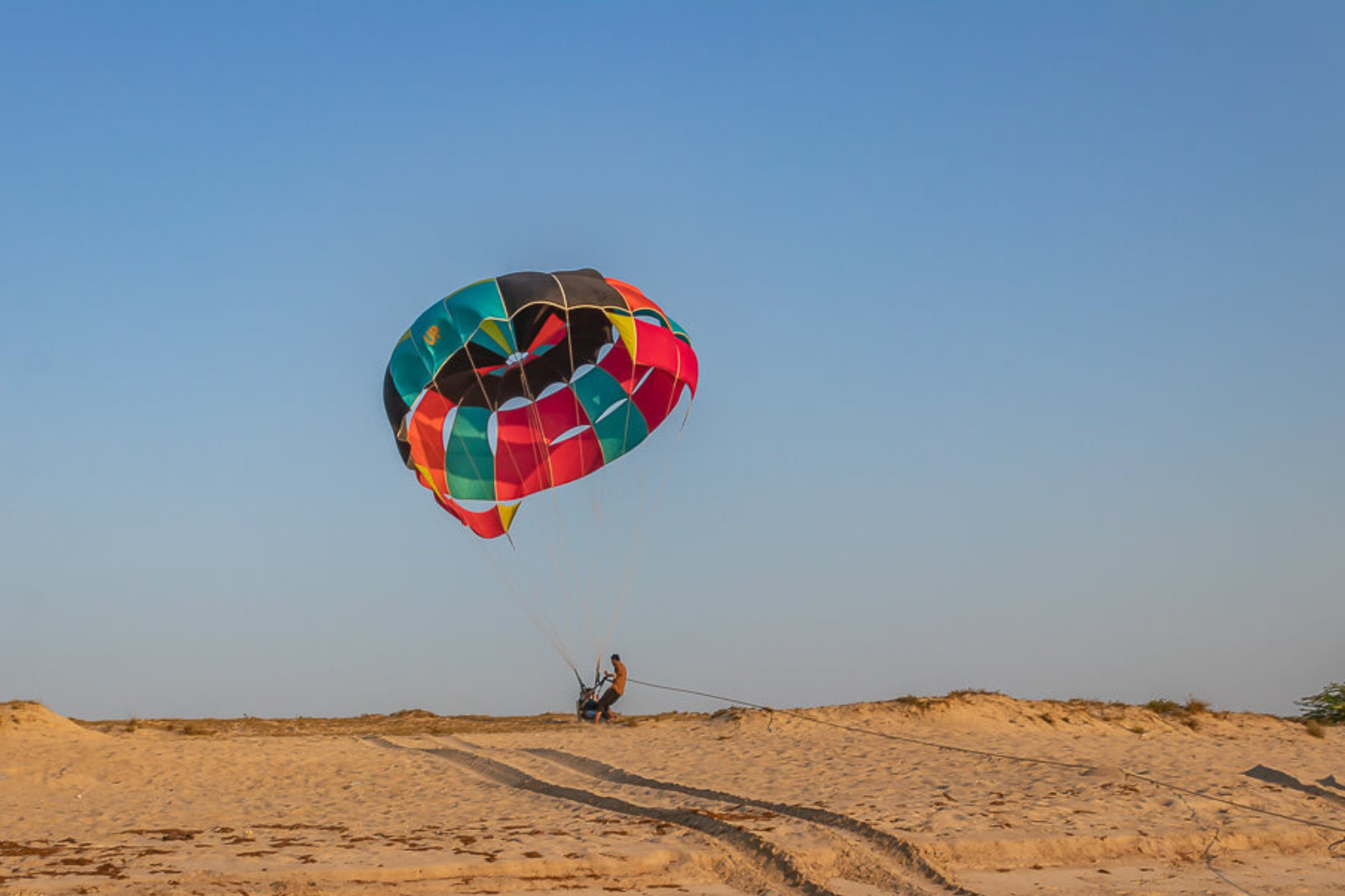 Dwarka: Parasailing Activity