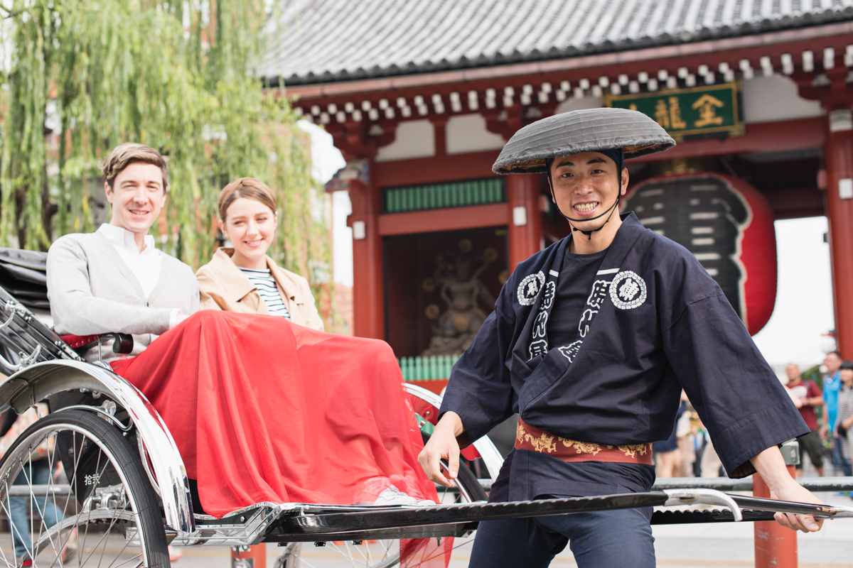 私人行程：淺草傳統人力車 & 日式天婦羅料理
