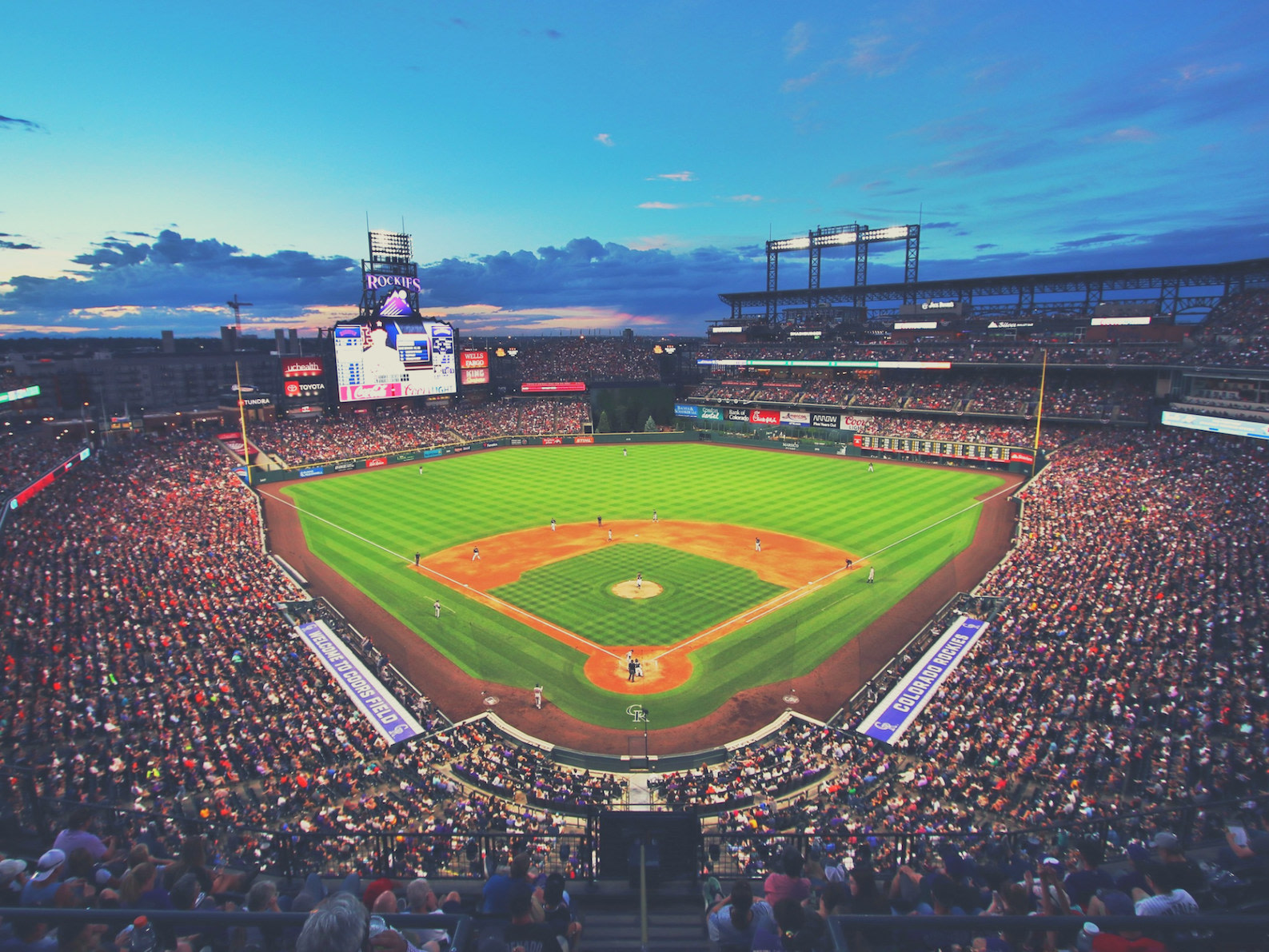 Colorado Rockies Baseball Game at Coors Field