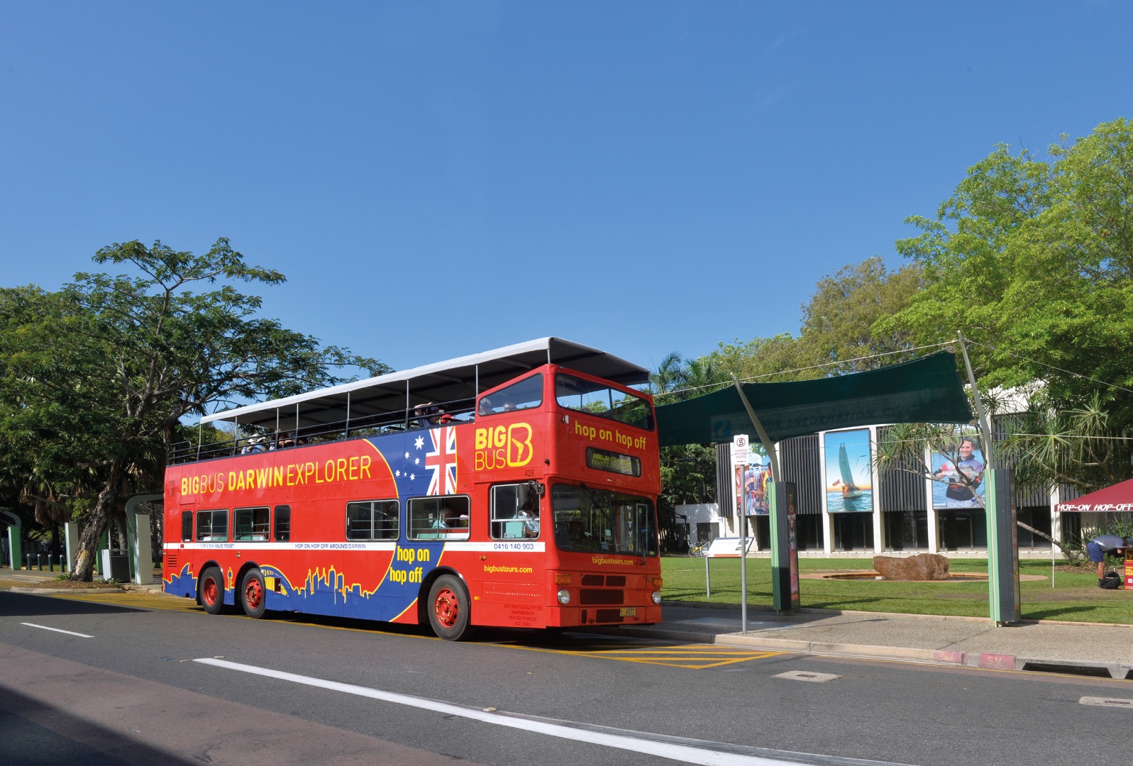 達爾文 Big Bus 隨上隨下觀光巴士之旅（敞蓬）