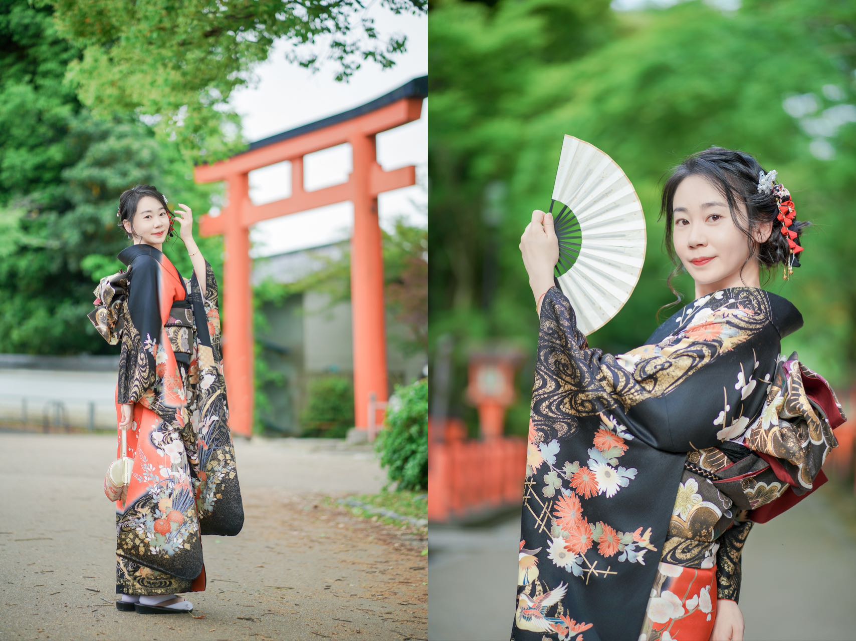Kyoto, Japan: Photography Service Commemorative Photo