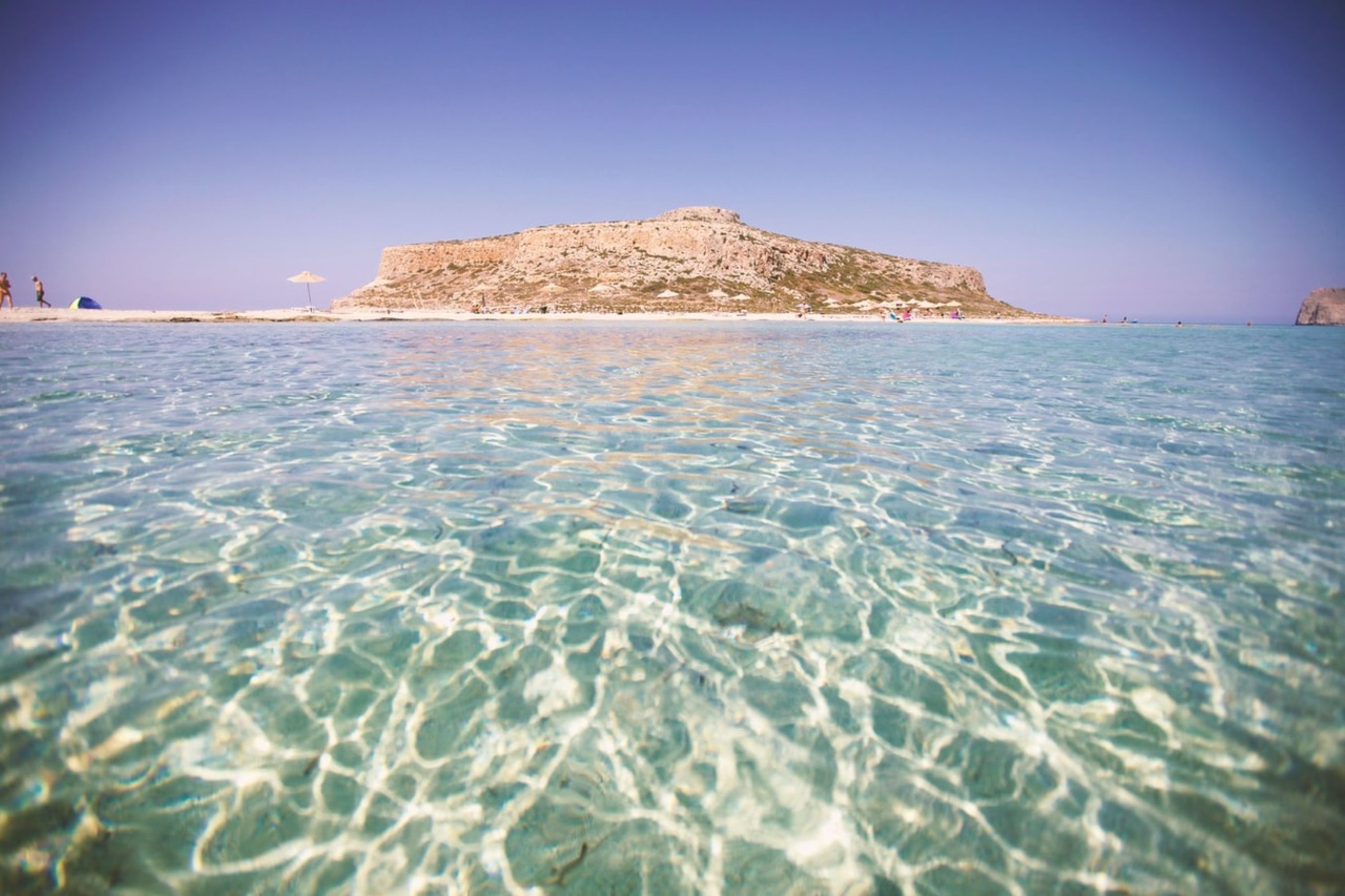 Swim in Gramvousa’s crystal clear waters and embrace the island’s natural wonders