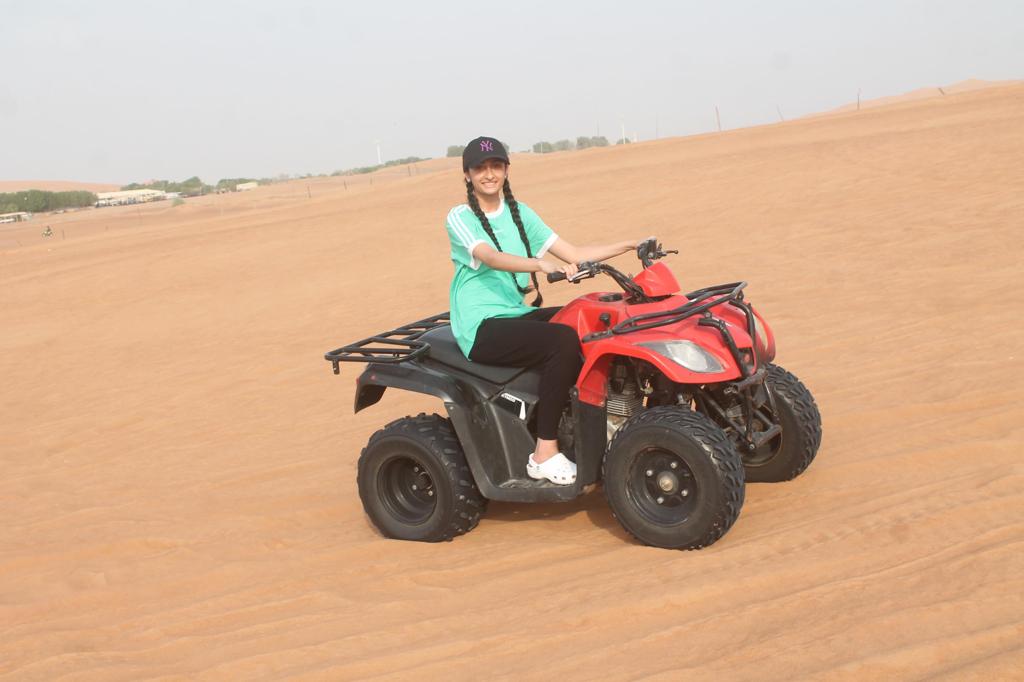 Quad Biking Dubai Tour in Red Dunes