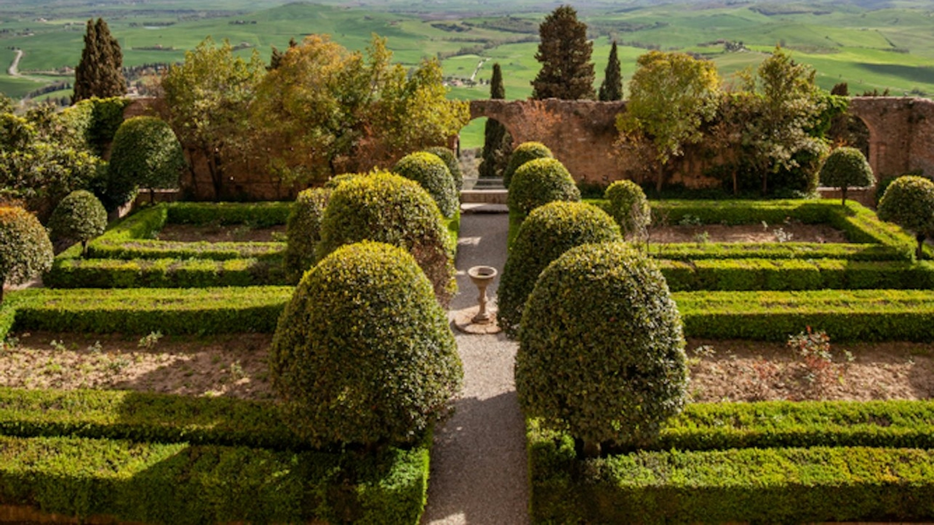 Well-maintained, vibrant garden offering a peaceful escape with neatly arranged greenery