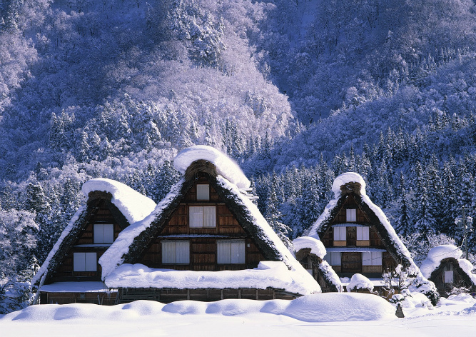 白川鄉＆高山＆郡上八幡巴士二日遊（大阪出發）