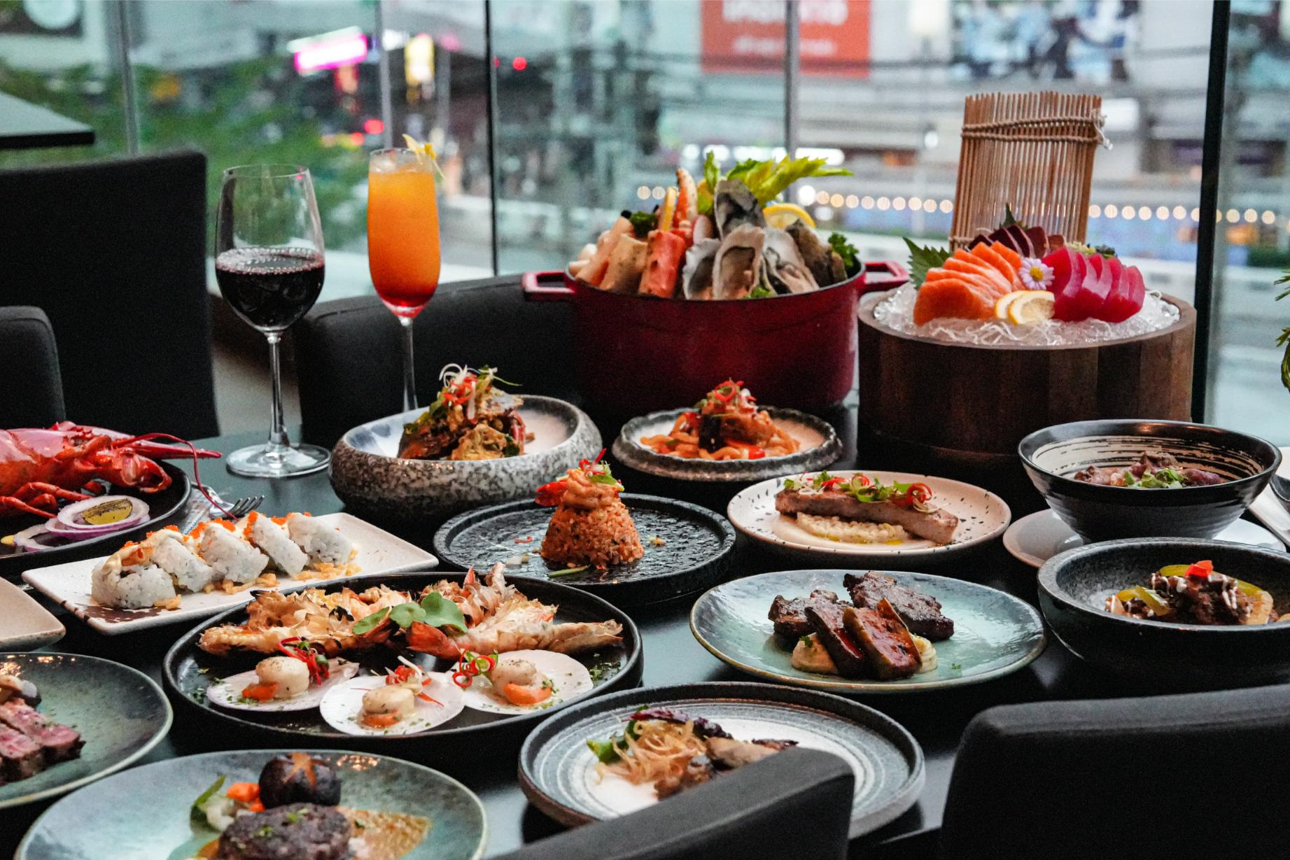 Buffet at Amaya Food Gallery, Amari Bangkok Hotel (Pratunam)