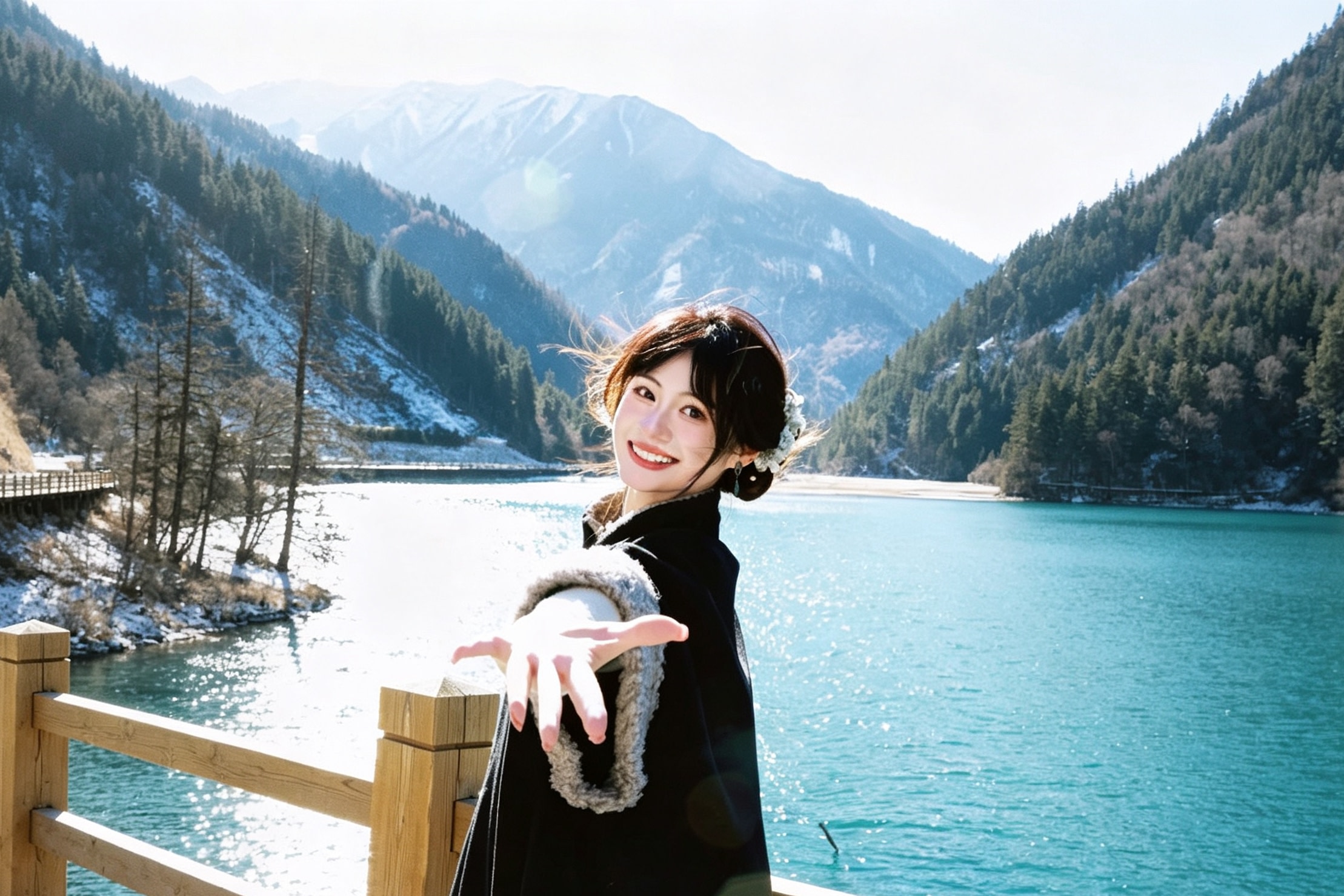 Private Tour Winter Jiuzhaigou, Huanglong, Bipenggou, Mount Siguniang, Dagu Glacier Snow Play 5-Day Tour (English Optional)