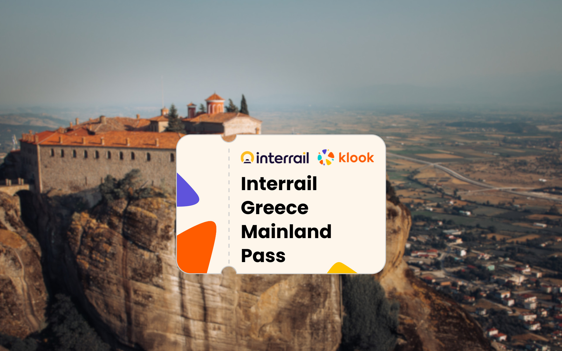 Interrail Greece Mainland Pass