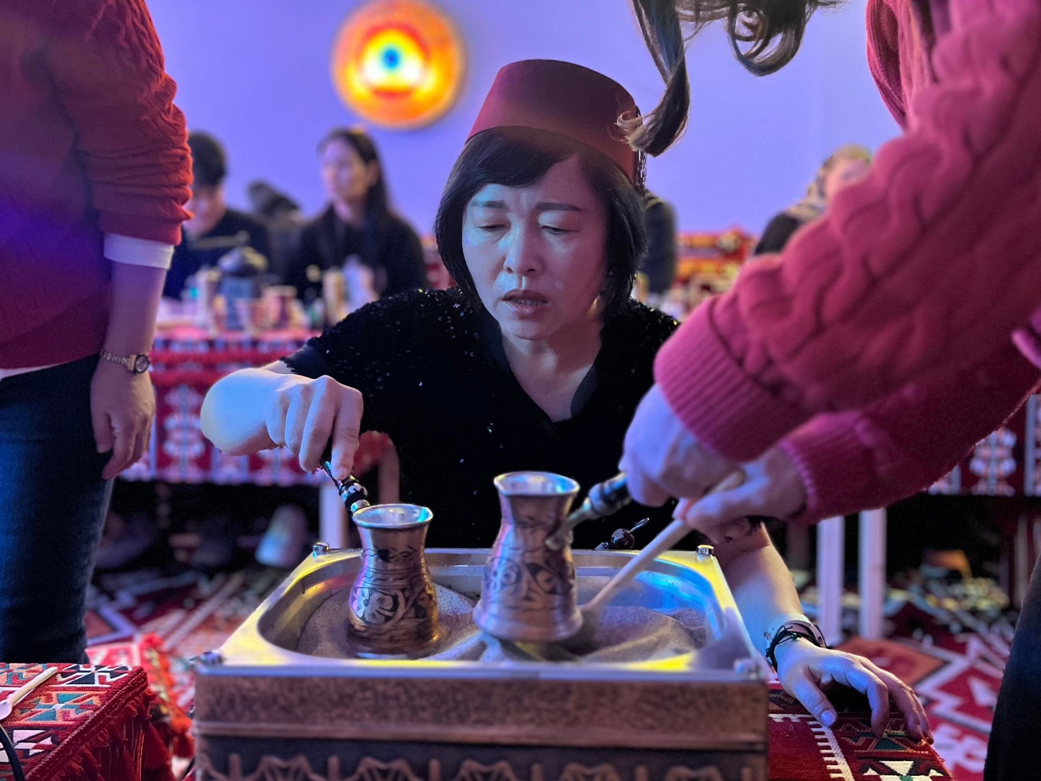 Turkish Coffee Making on Sand Workshop & Fortune Telling