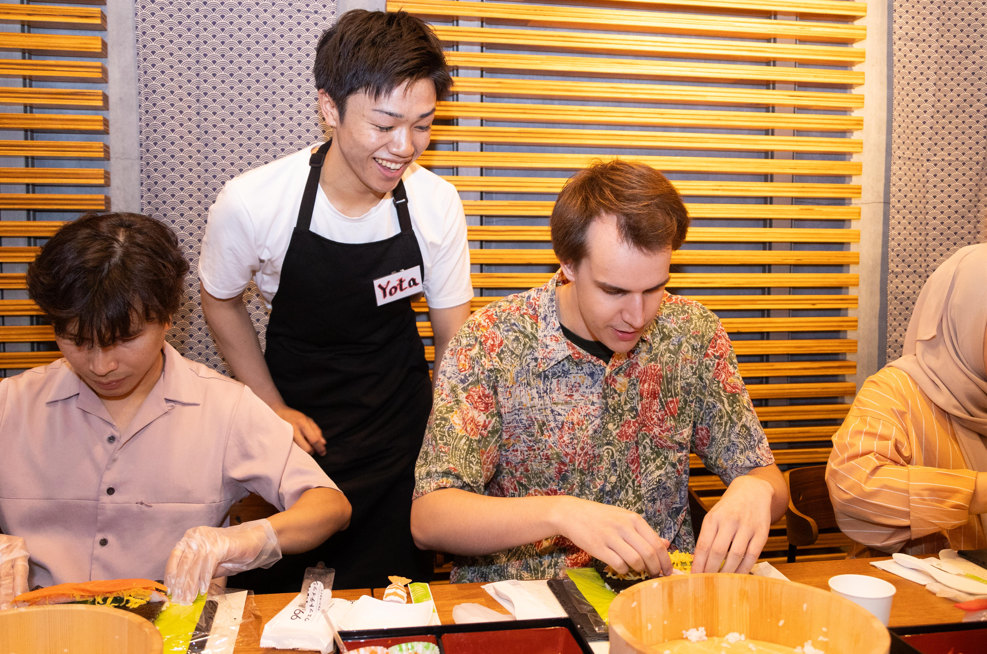 Best Sushi Making Class in Tokyo: Sushi Making Class Shibuya
