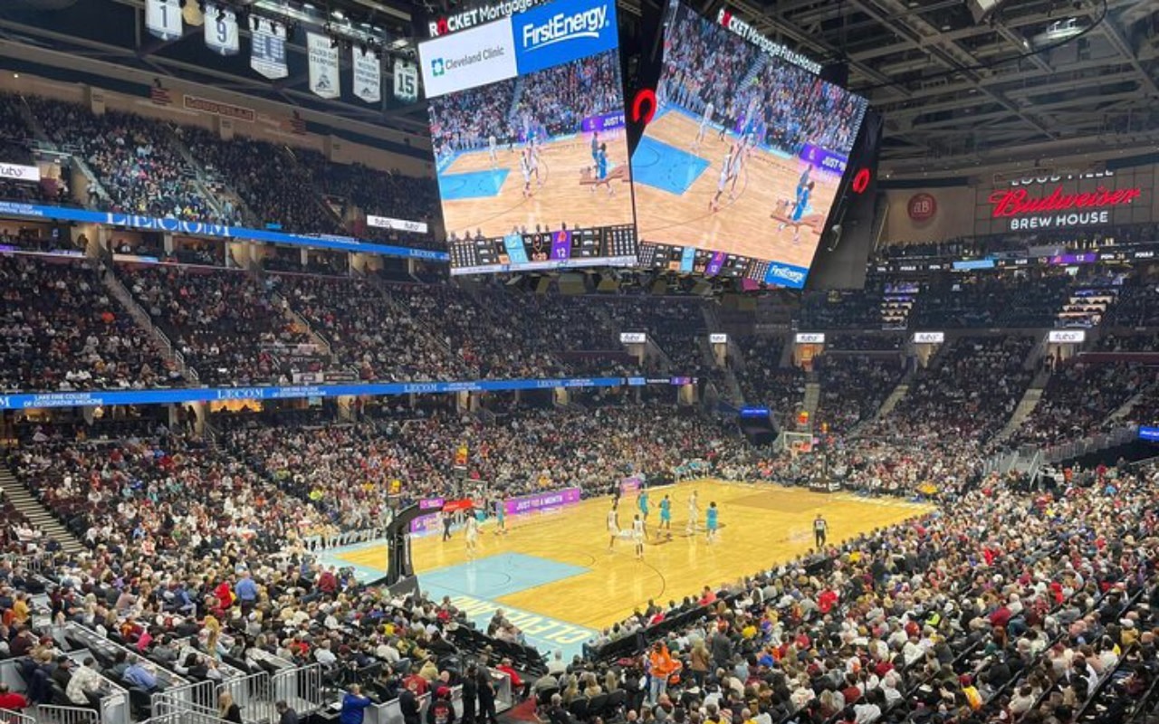 Cleveland Cavaliers Basketball Game at Rocket Arena