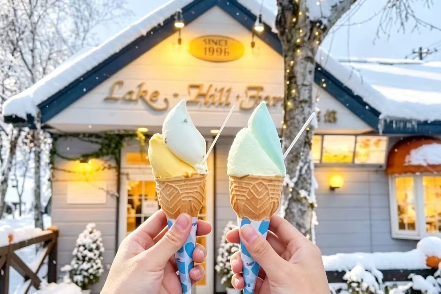 如果你曾夢想過北歐雪地牧場生活，Lake Hill Farm便是現實中的模樣。薦在Lake Hill Farm停下腳步，喝一杯熱牛奶，感受牧場的溫柔與樸實。