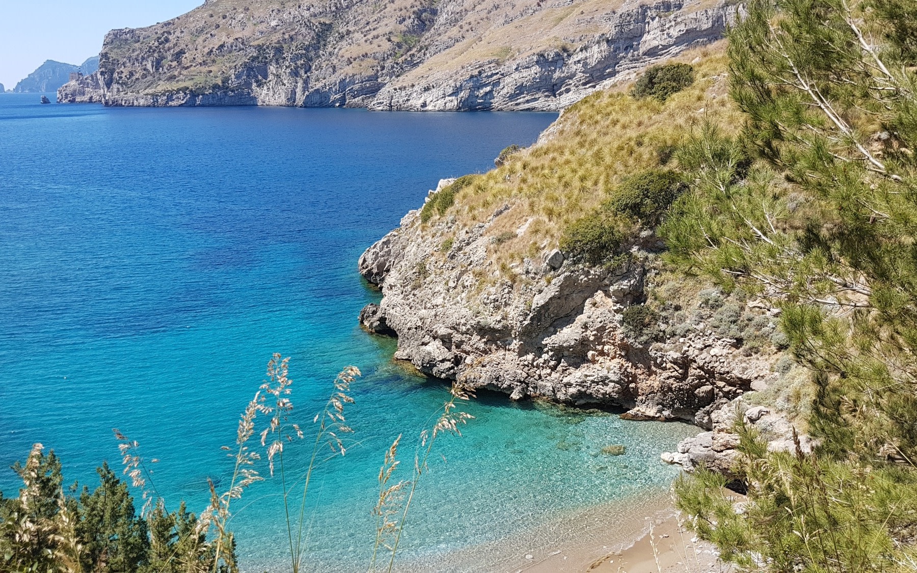 Bay of Ieranto Hiking Tour