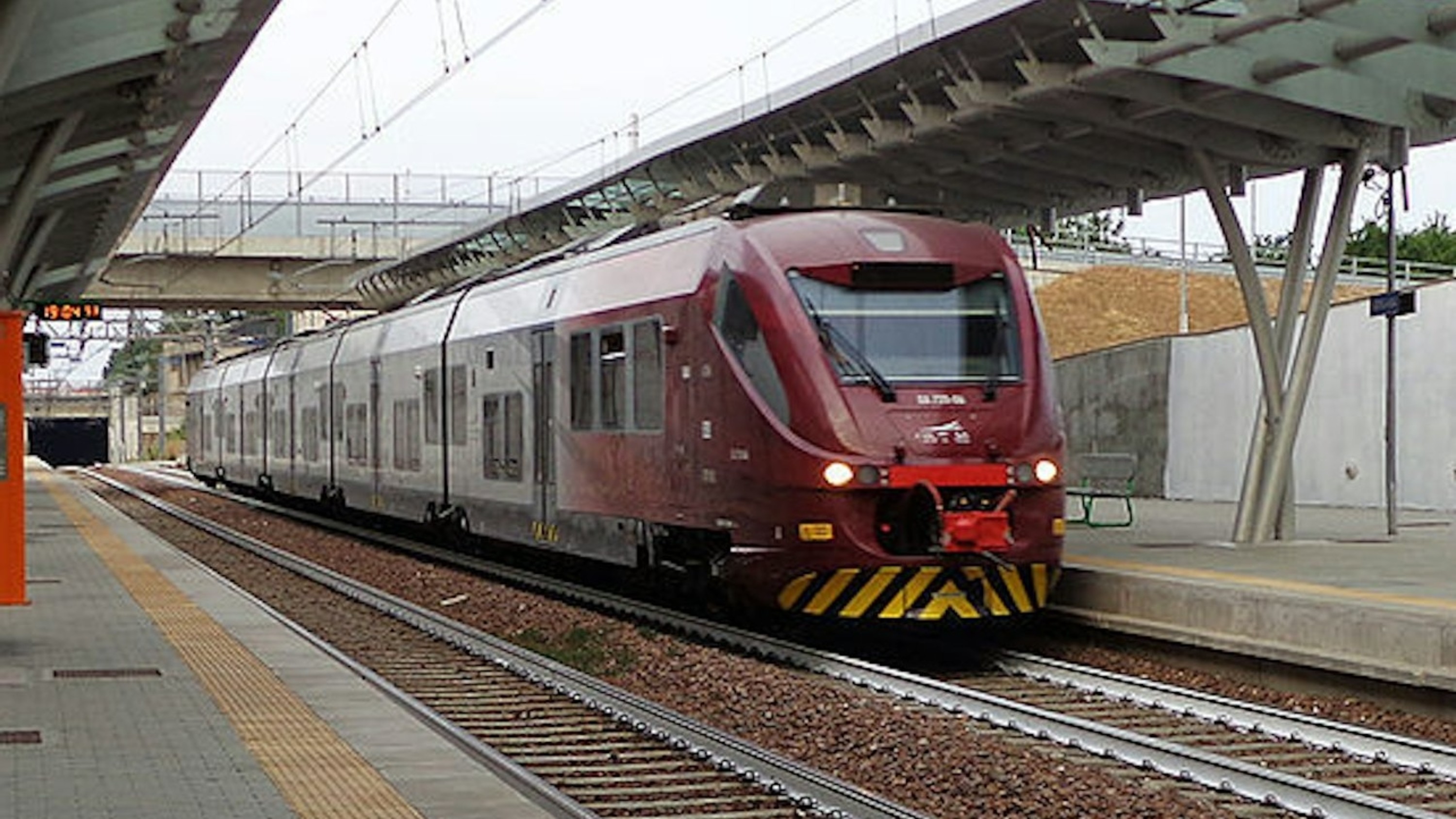 The stylish design of the Malpensa Express promises a fast, comfortable ride into central Milan