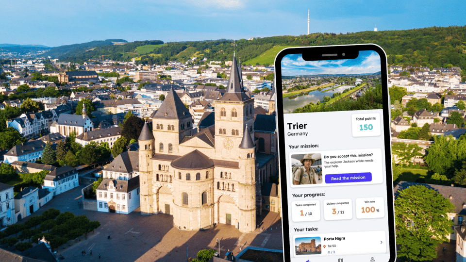 Trier: City Exploration Game and Tour on your Phone