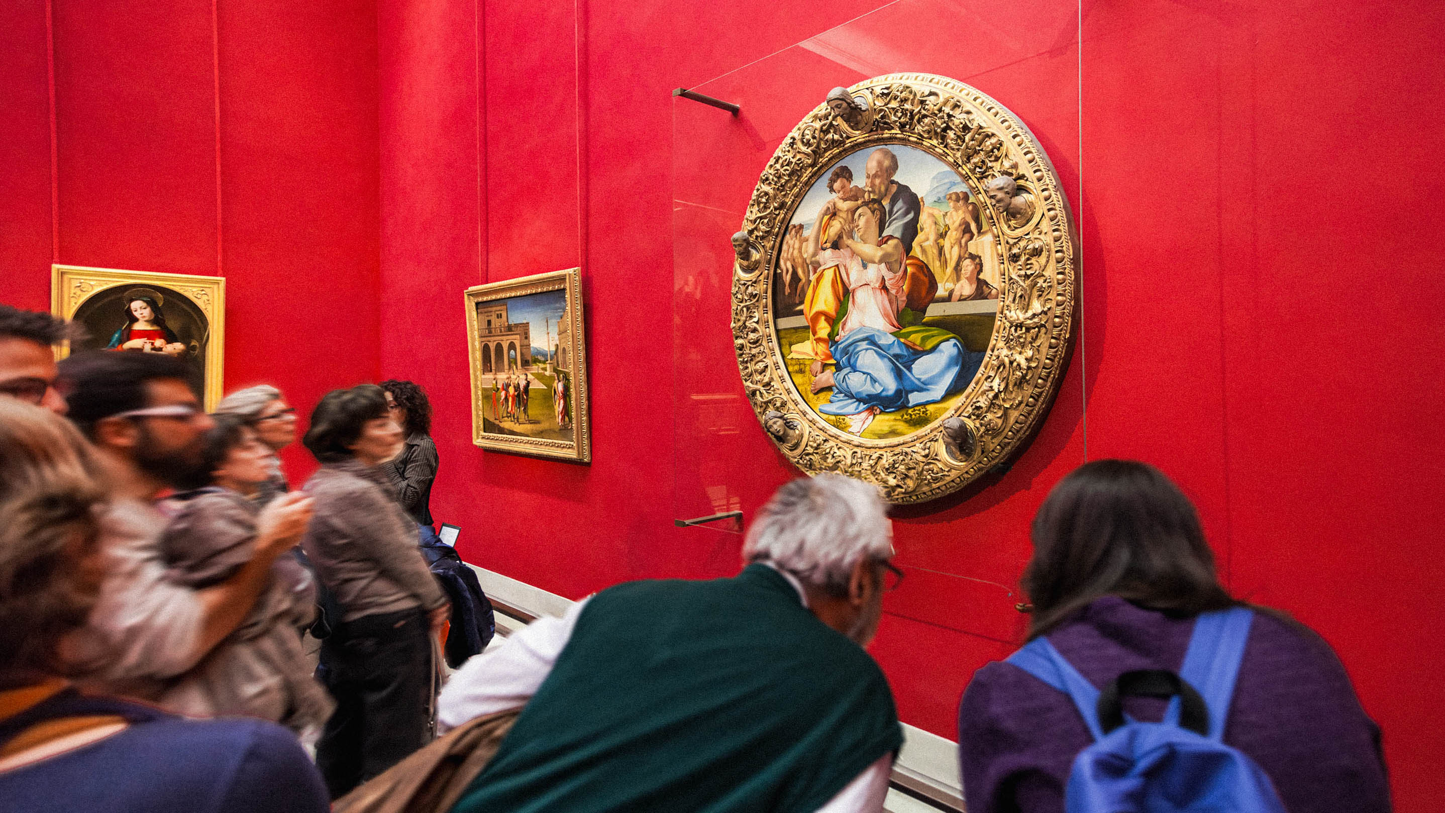 在義大利最富盛名的博物館之一，近距離欣賞世界聞名的文藝復興畫作。