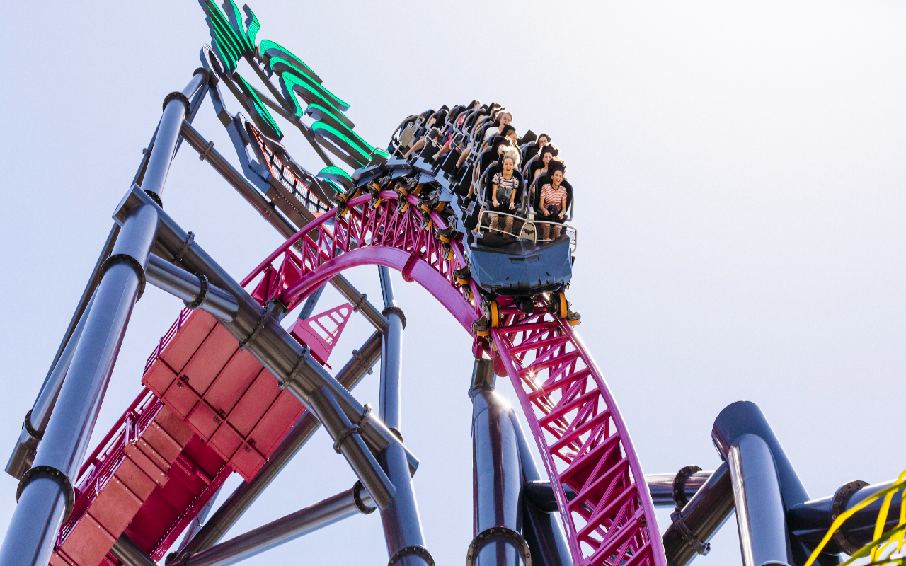 Brave heart-pumping roller coasters and Hollywood-style attractions for an adrenaline-filled theme park adventure