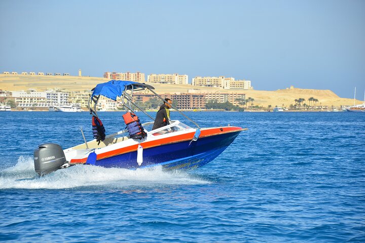Private Speedboat to Orange Bay & Snorkeling W/Transfer - Hurghada