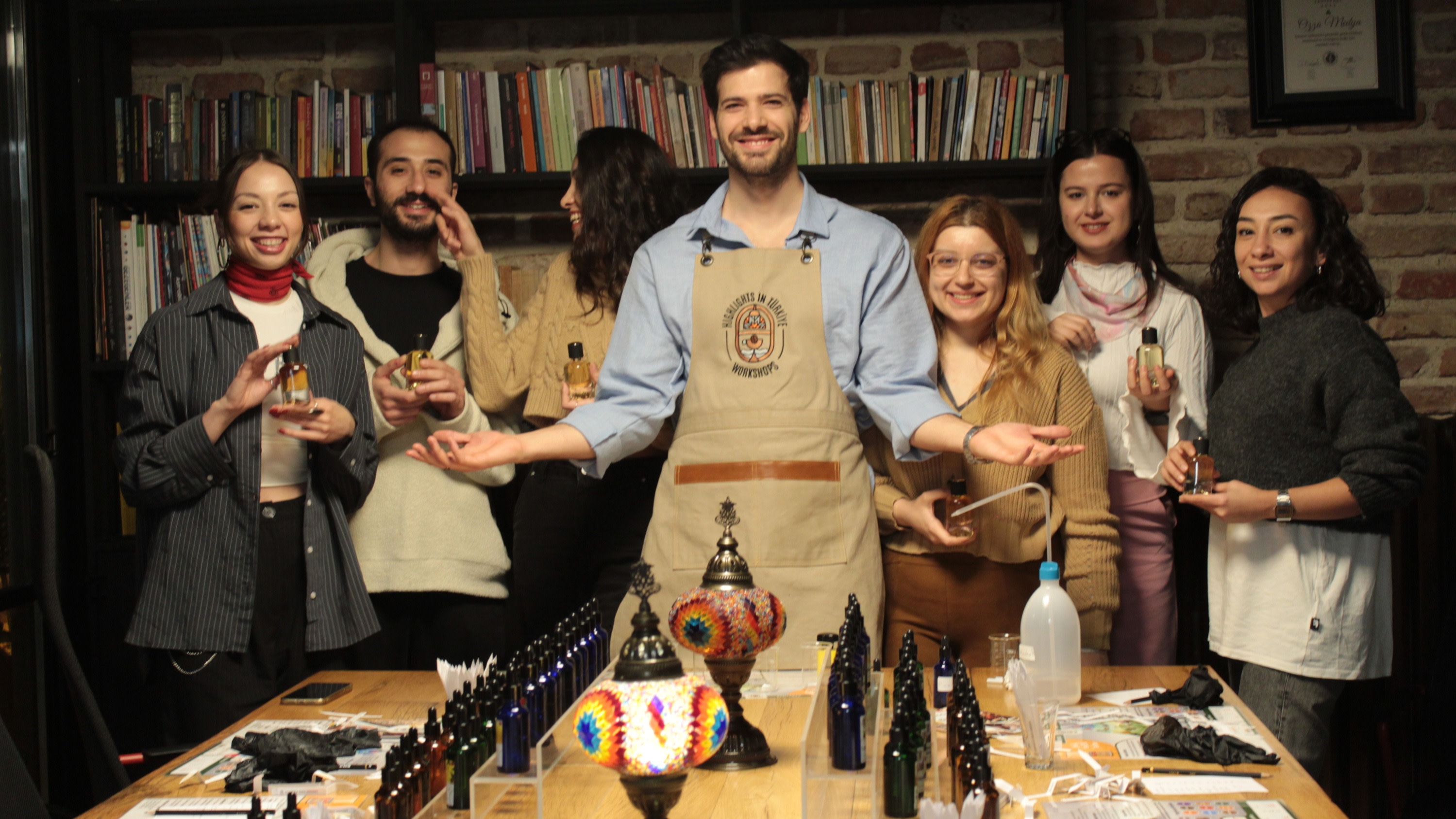 Perfume making workshop experience in Cappadocia