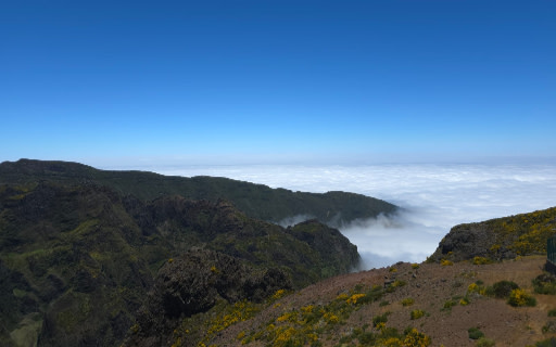 探索美麗馬德拉島上，雲霧繚繞的翠綠山峰
