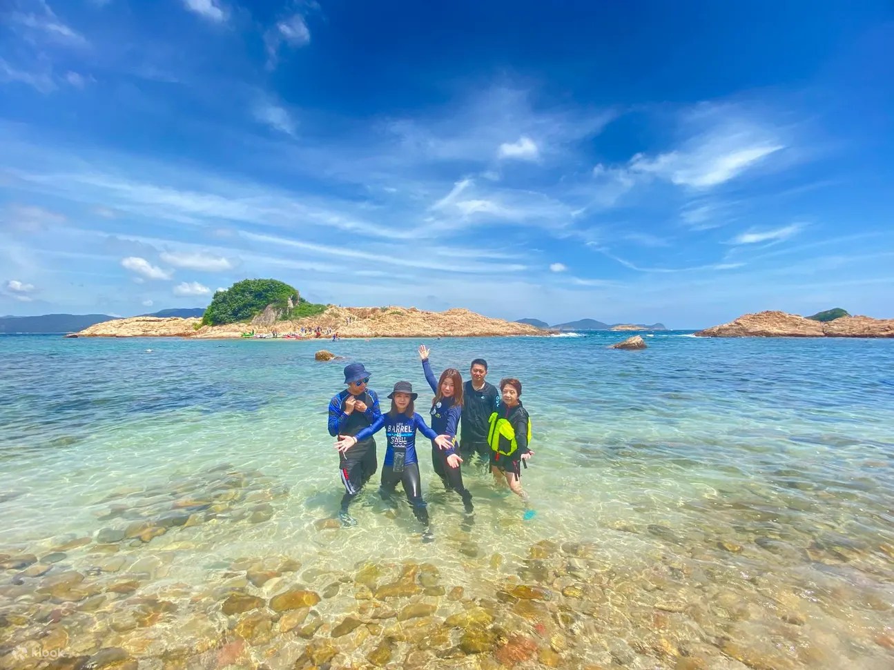 西貢｜綠蛋島及獨木舟浮潛體驗一天團