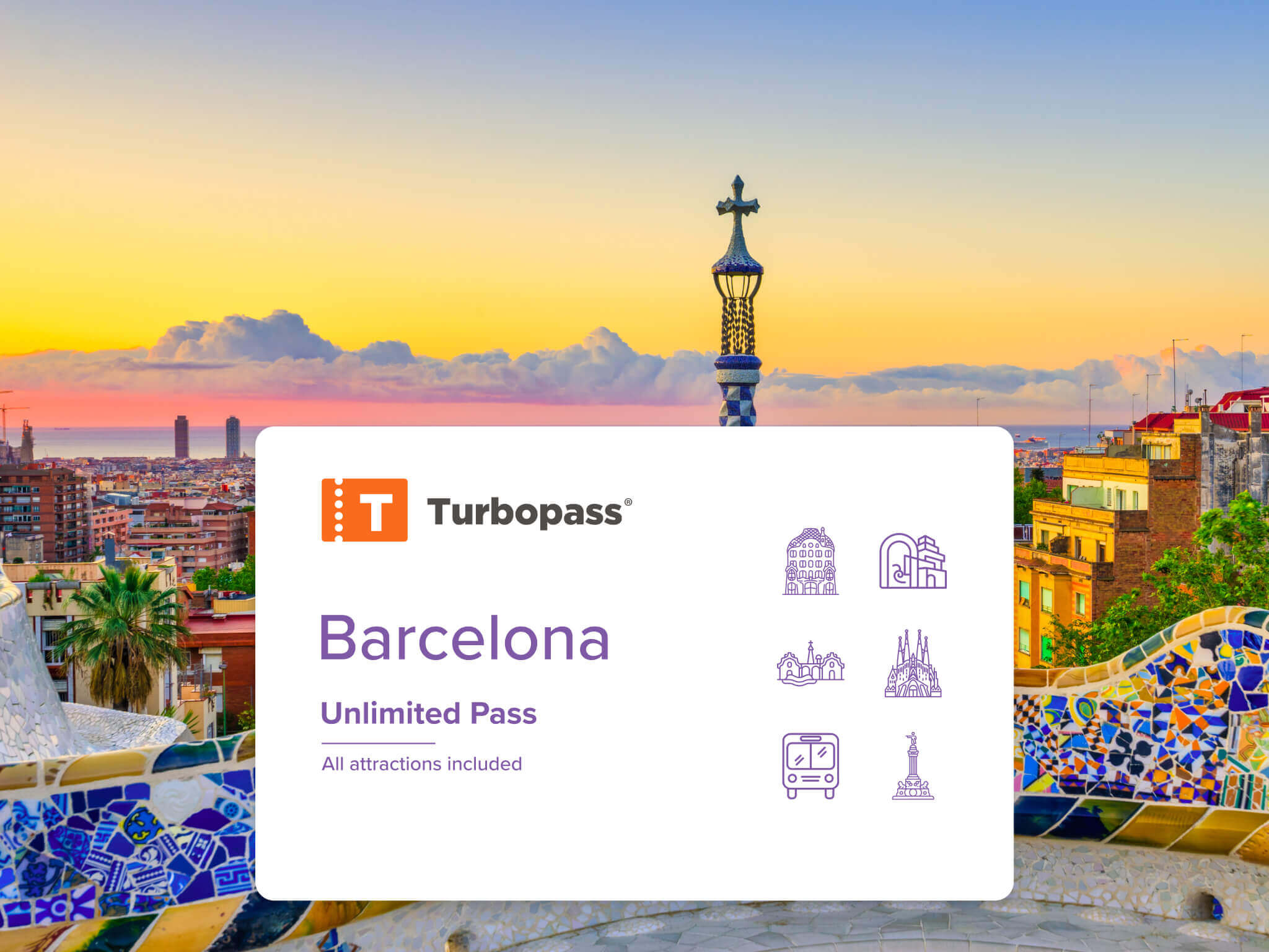 Barcelona city pass by Turbopass 