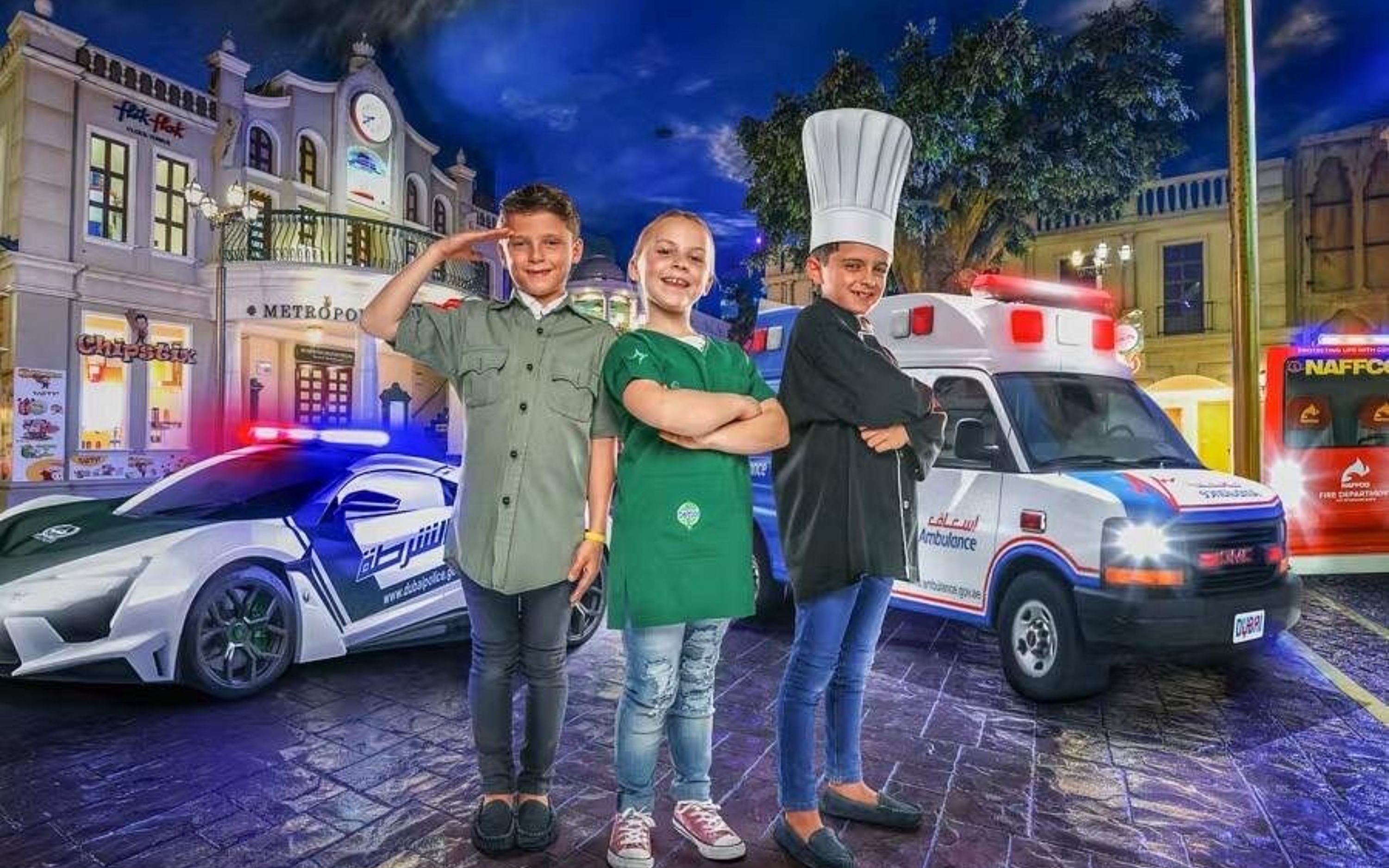 一個互動城市,讓兒童探索職業、學習技能並享受無盡樂趣 一個互動城市,讓兒童探索職業、學習技能並享受無盡樂趣