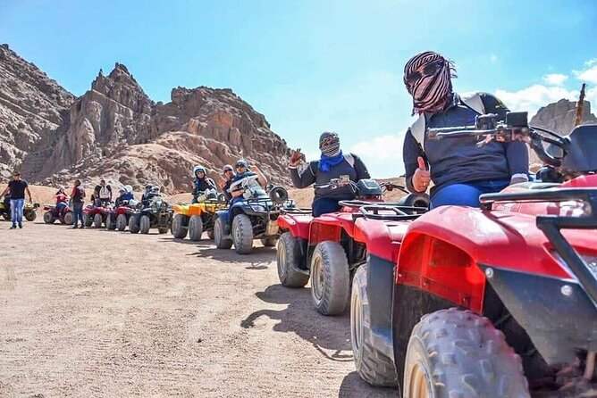 沙姆沙伊赫西奈沙漠 ATV 四輪車 / 沙灘車探險之旅