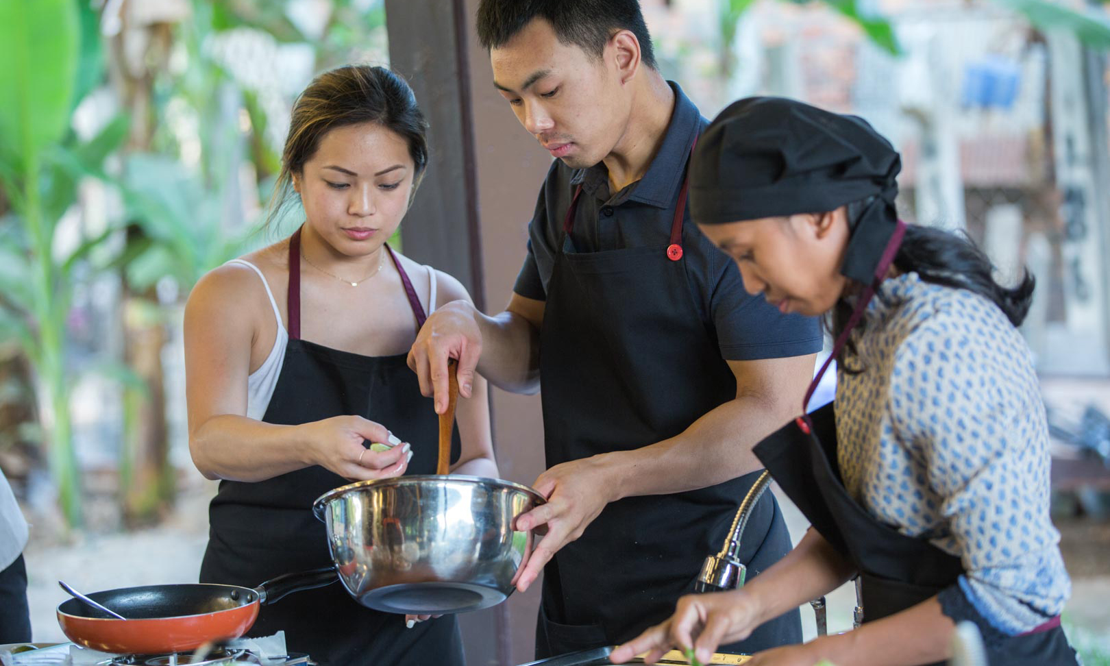 暹粒烹飪課 - 在當地人家中學做高棉菜