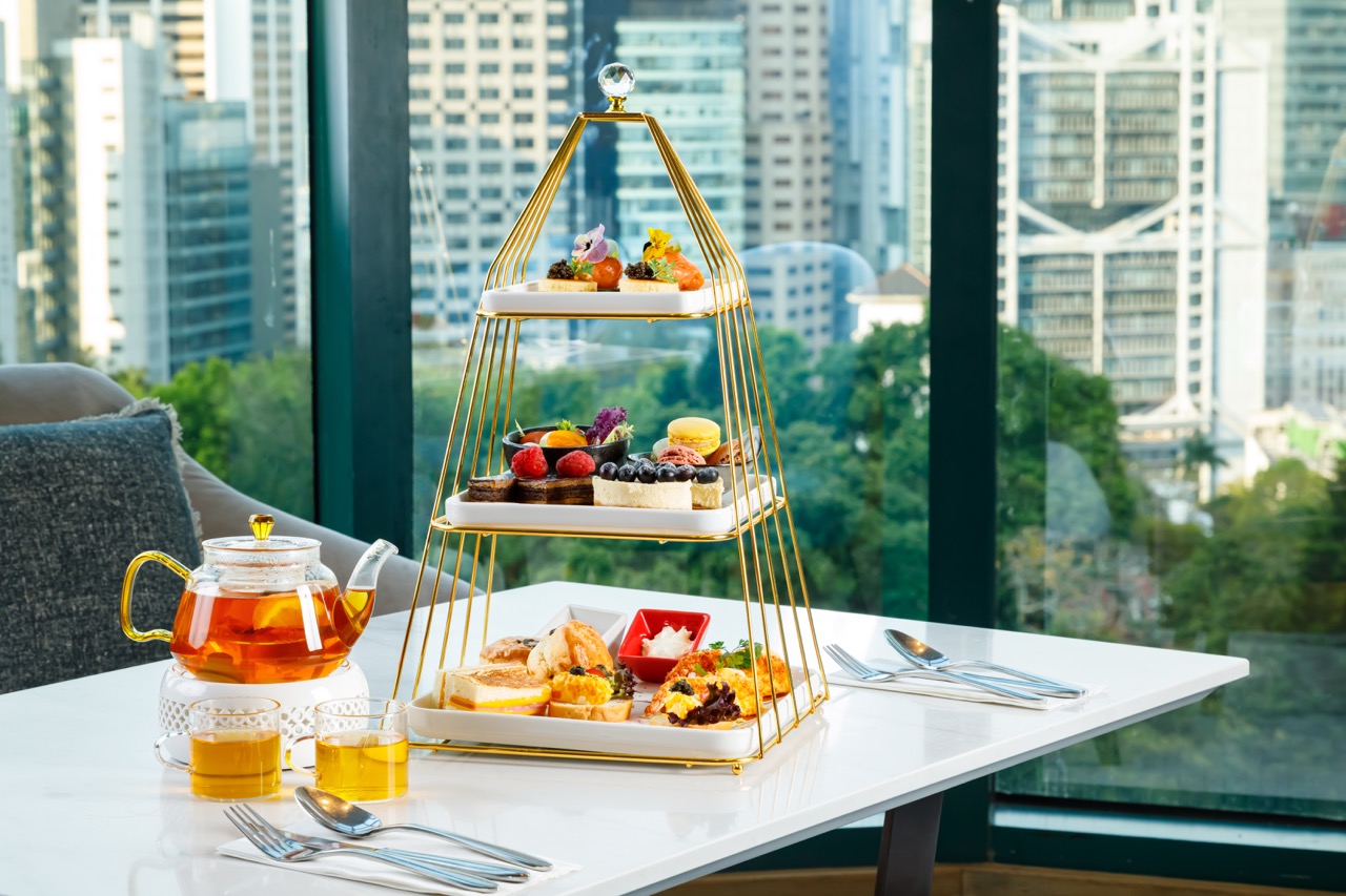 Two MacDonnell Road | Cafe Bar on 8 | Splendid View of Central | Afternoon Tea