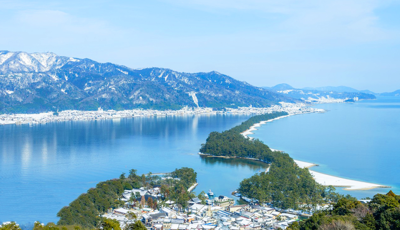 Kyoto by the Sea & Amanohashidate Observation Deck & Chion-ji Temple & Monju-do Hall & Ine Funaya