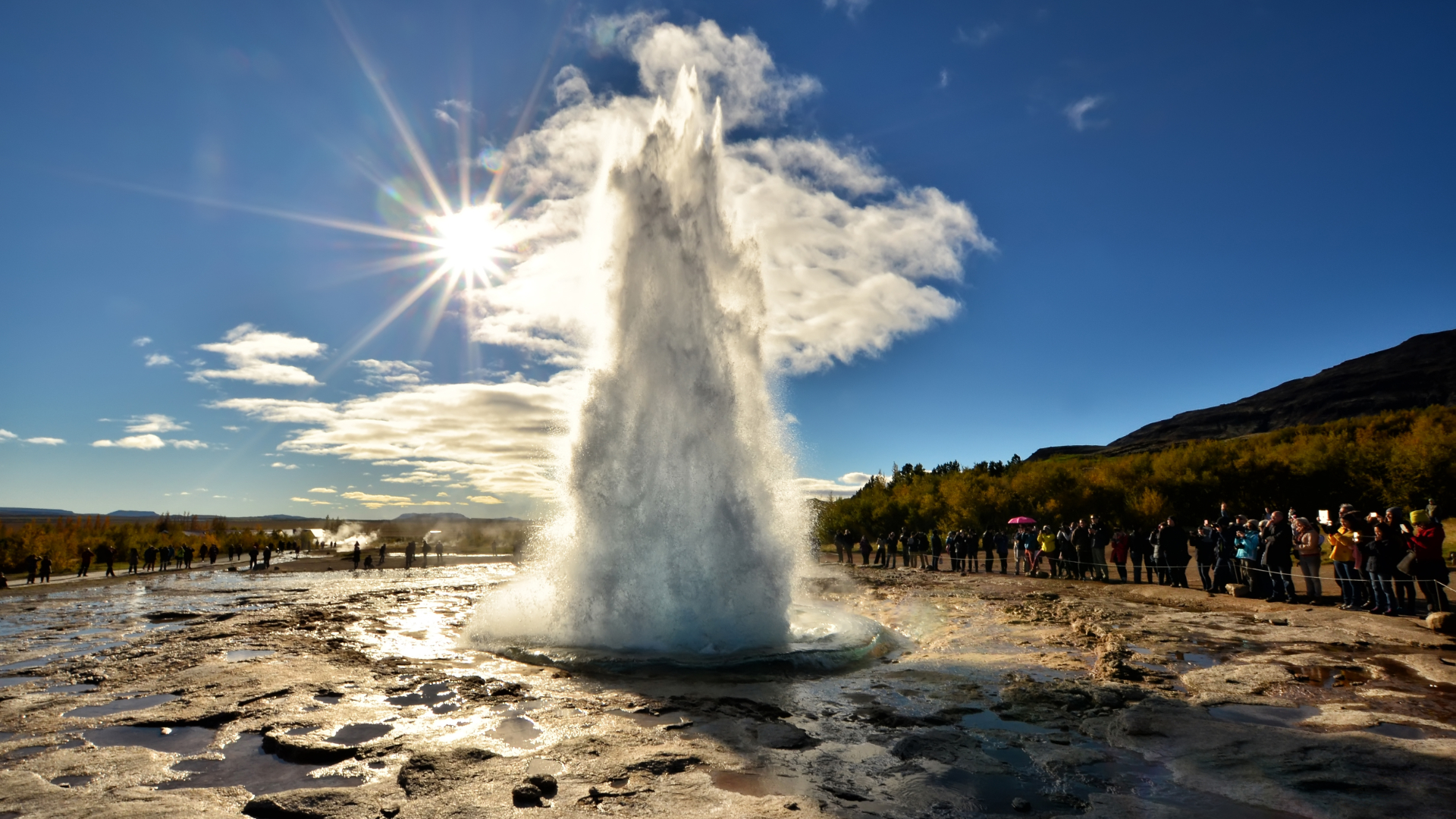 Hot Golden Circle tour with Secret Lagoon ticket from Reykjavik