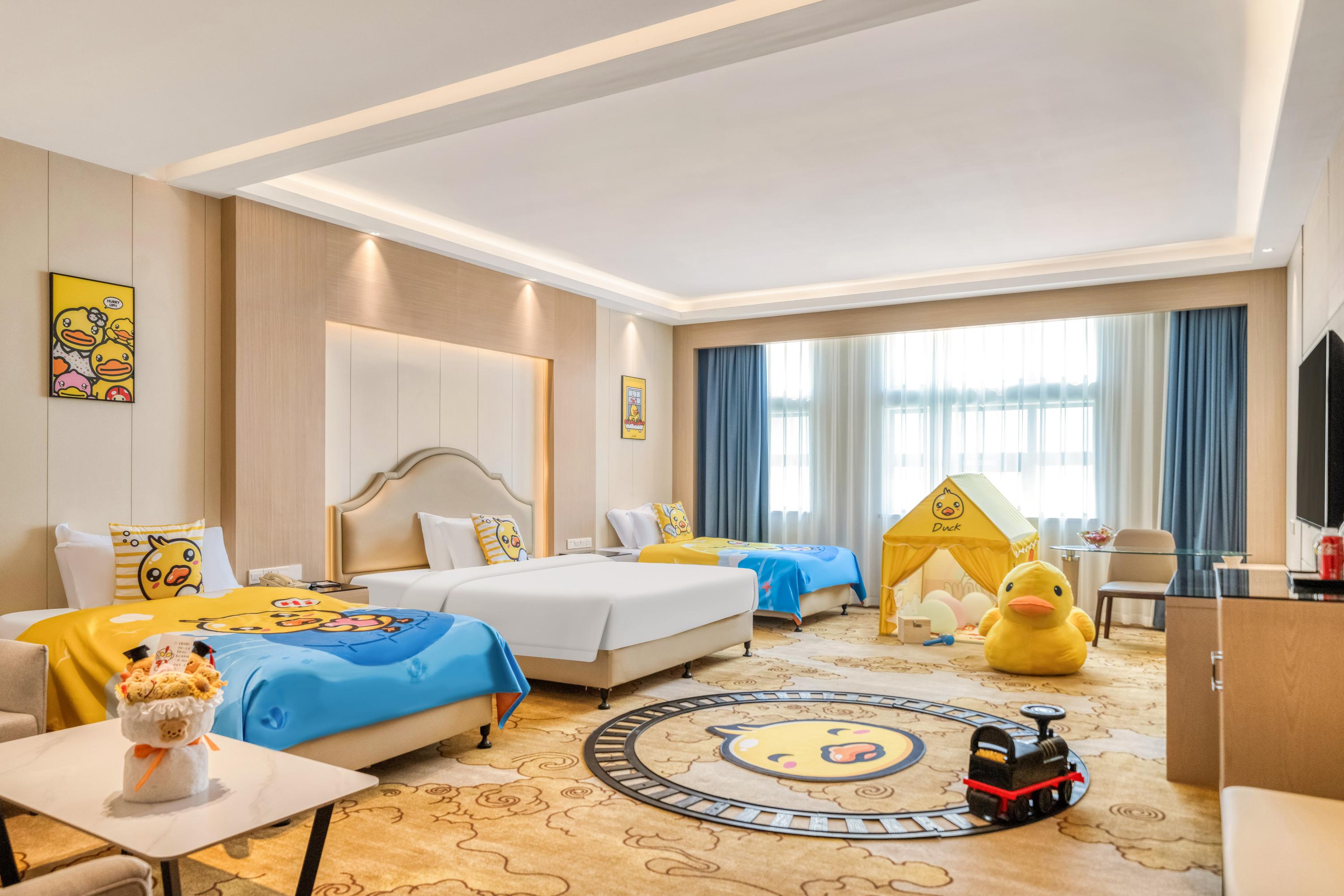 Administrative family quad room reference picture (subject to actual arrangement)