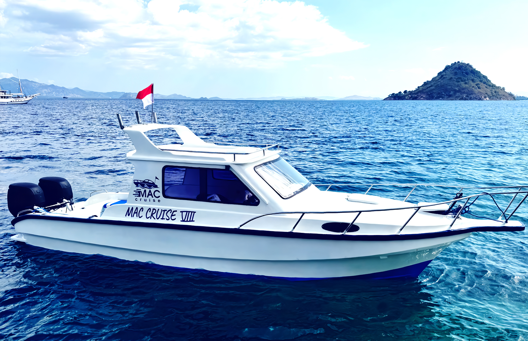 從拉布安巴佐出發，搭乘 Mac Cruise 的科莫多島私人快艇之旅
