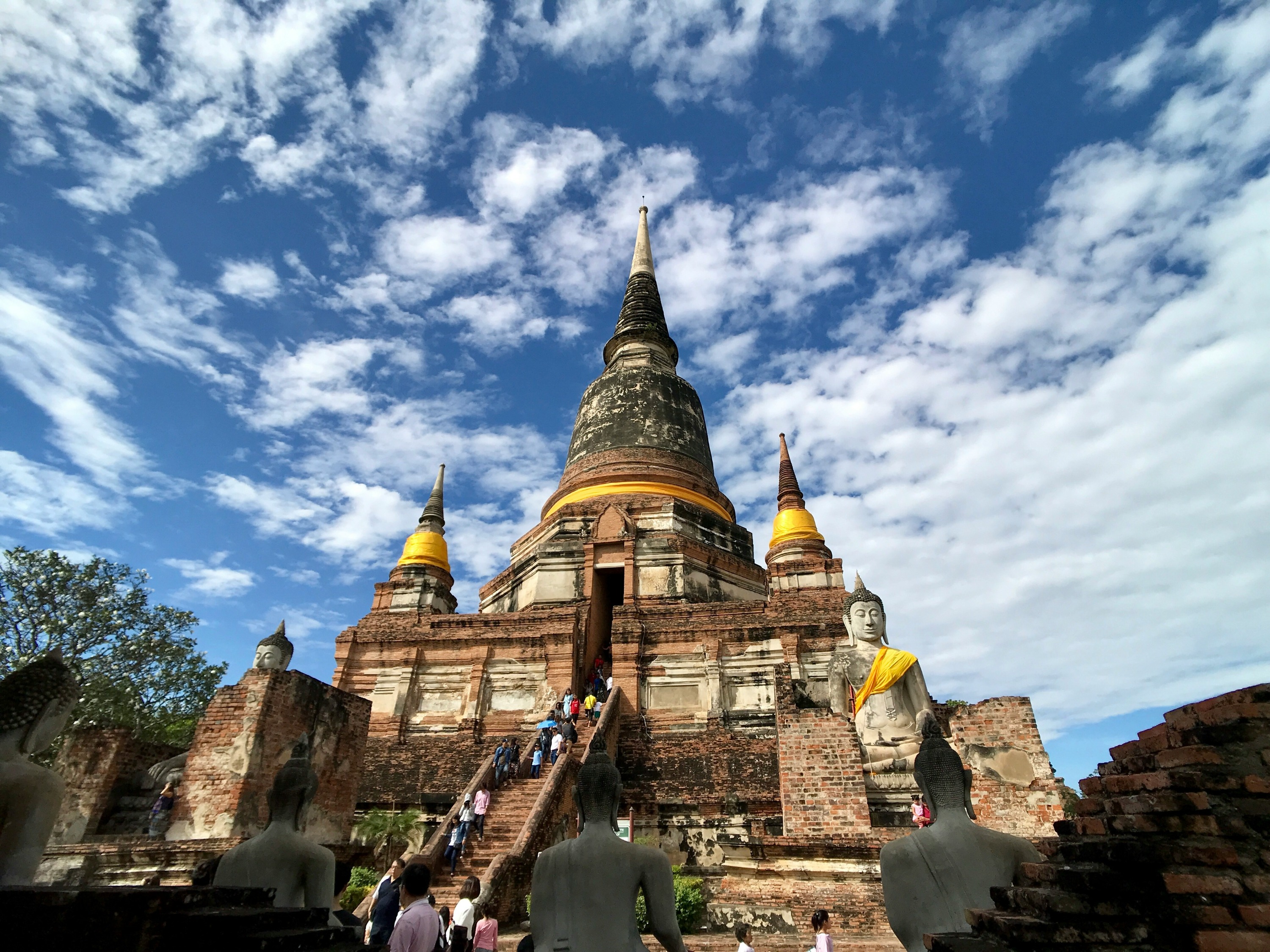 大城府標誌性寺廟之旅（含日落乘船遊覽）