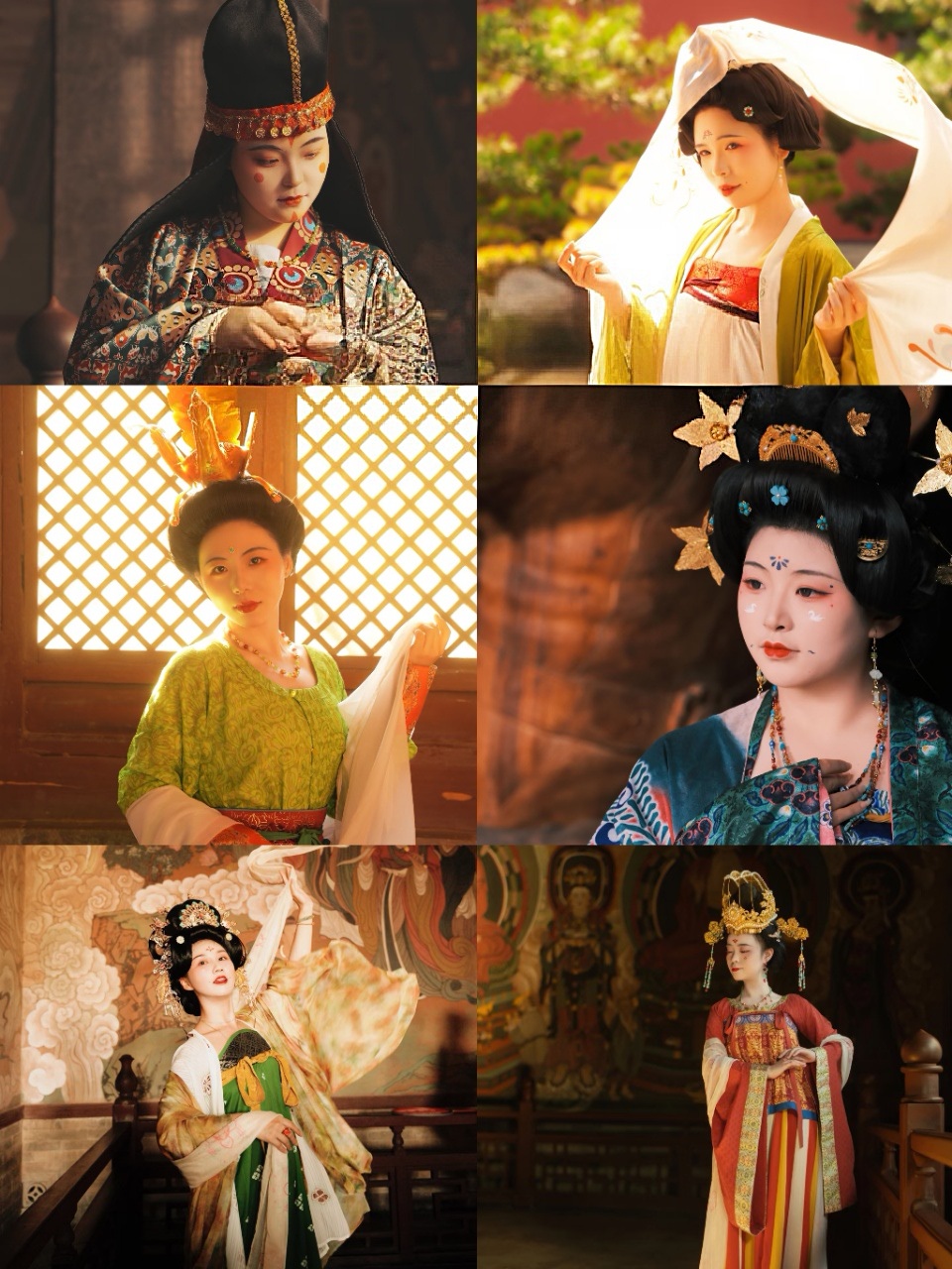 公主/貴妃/晚唐供養人妝造參考