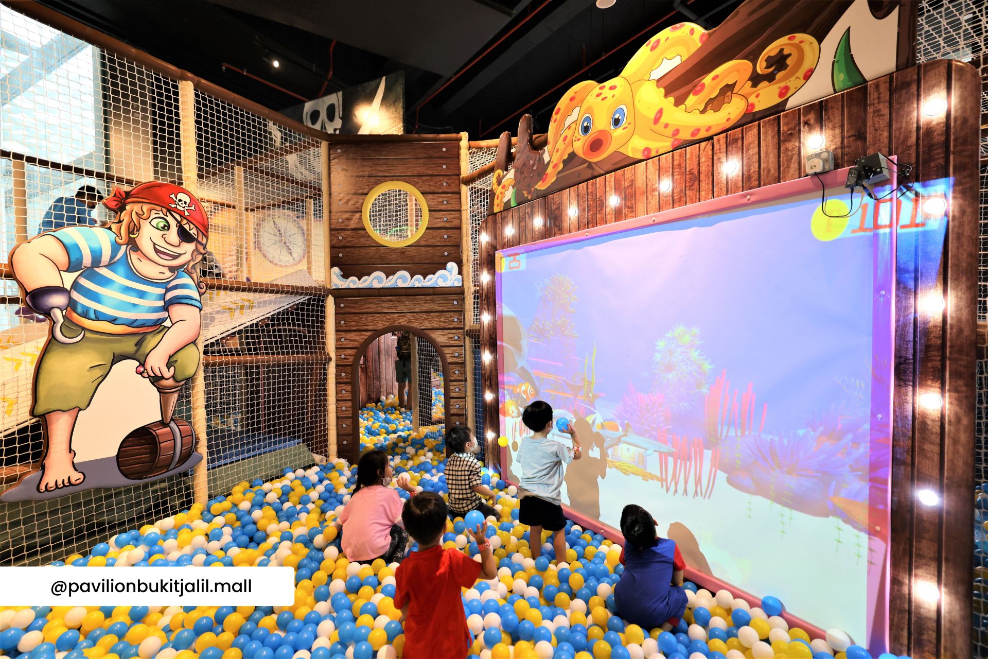 吉隆坡 Pavilion Bukit Jalil 購物中心 Little Pirates Playland 室內遊樂場門票