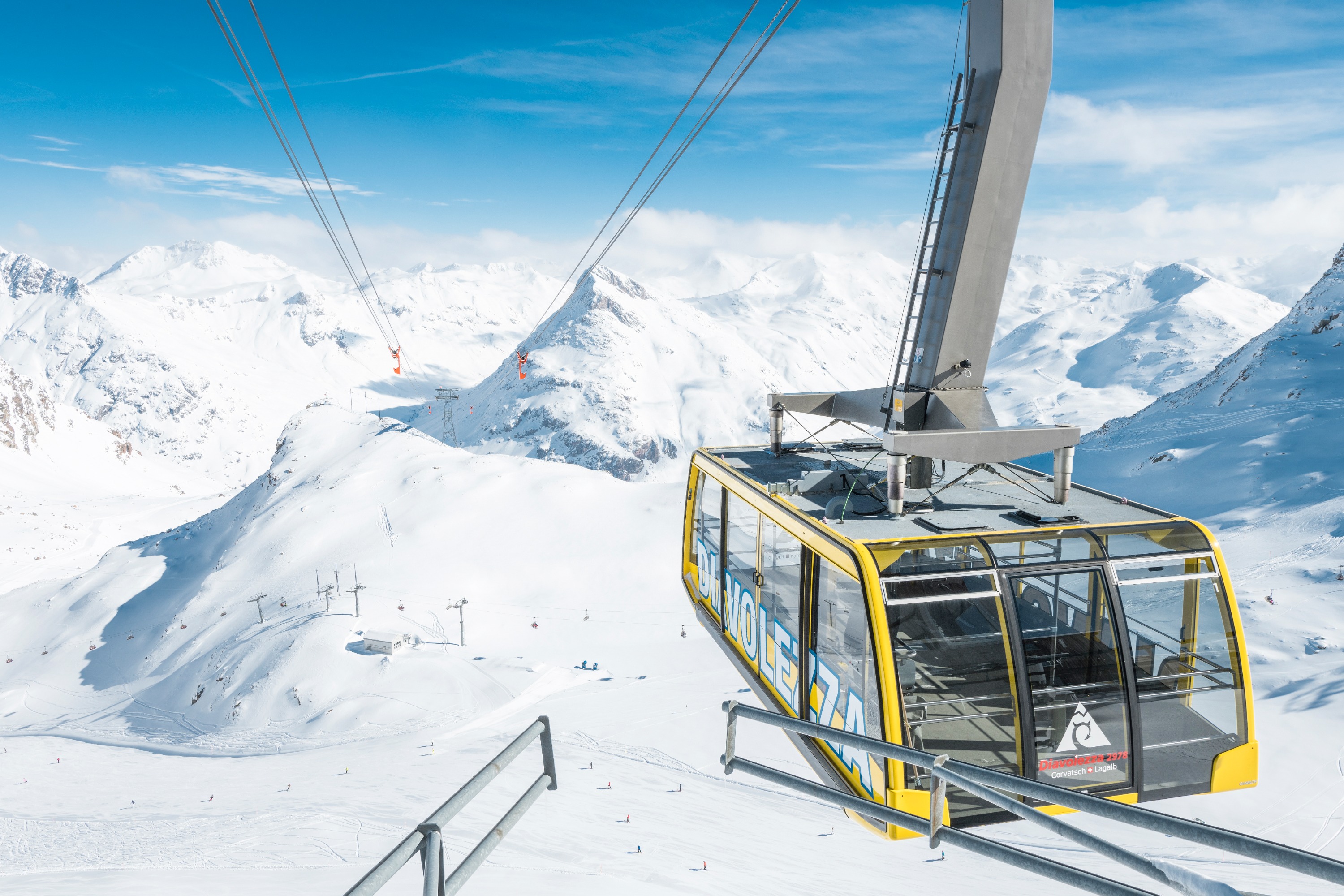 Diavolezza Cable Car Ticket in St. Moritz