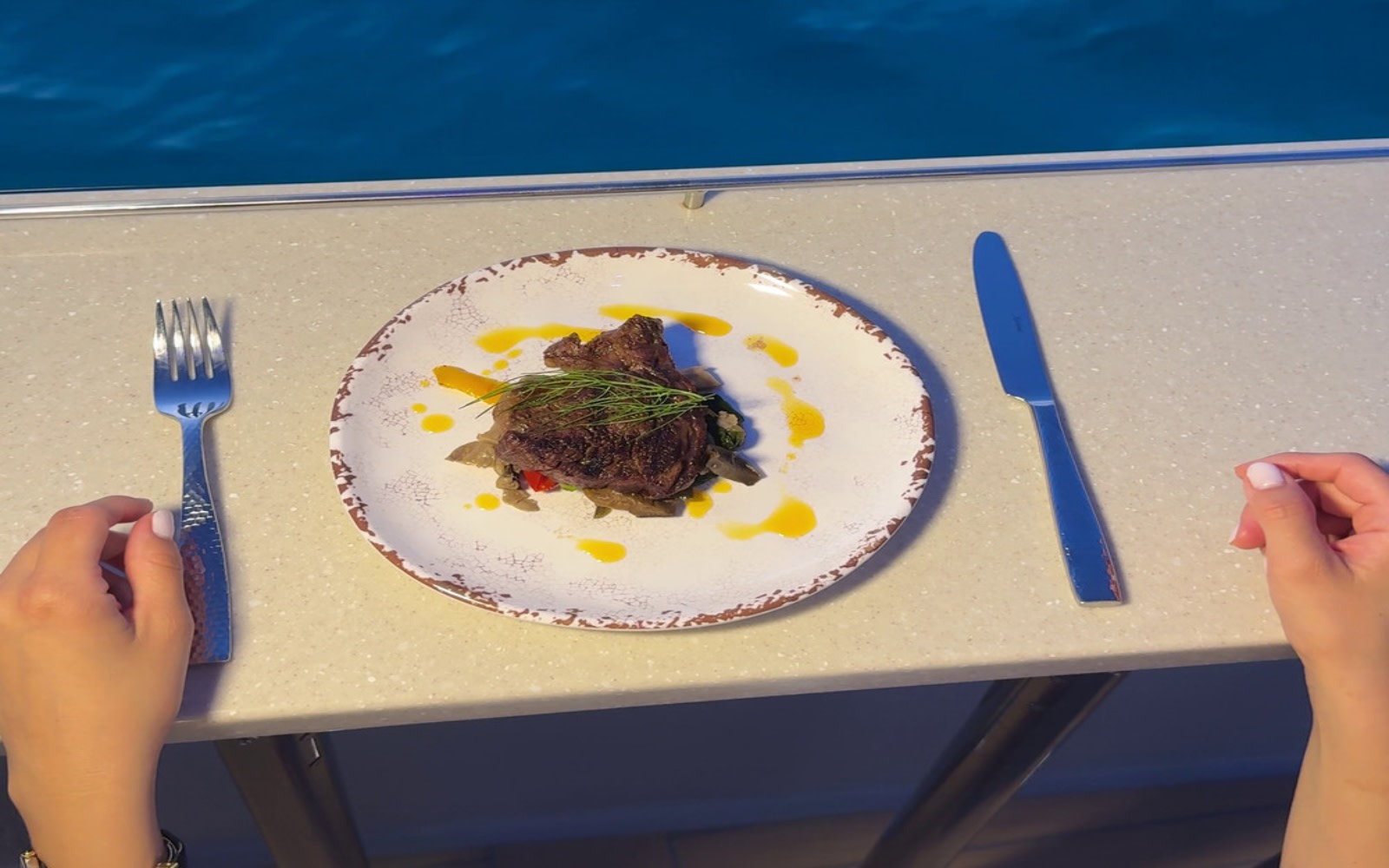 Cancun Bay Sunset Catamaran Dinner Experience with Open Bar