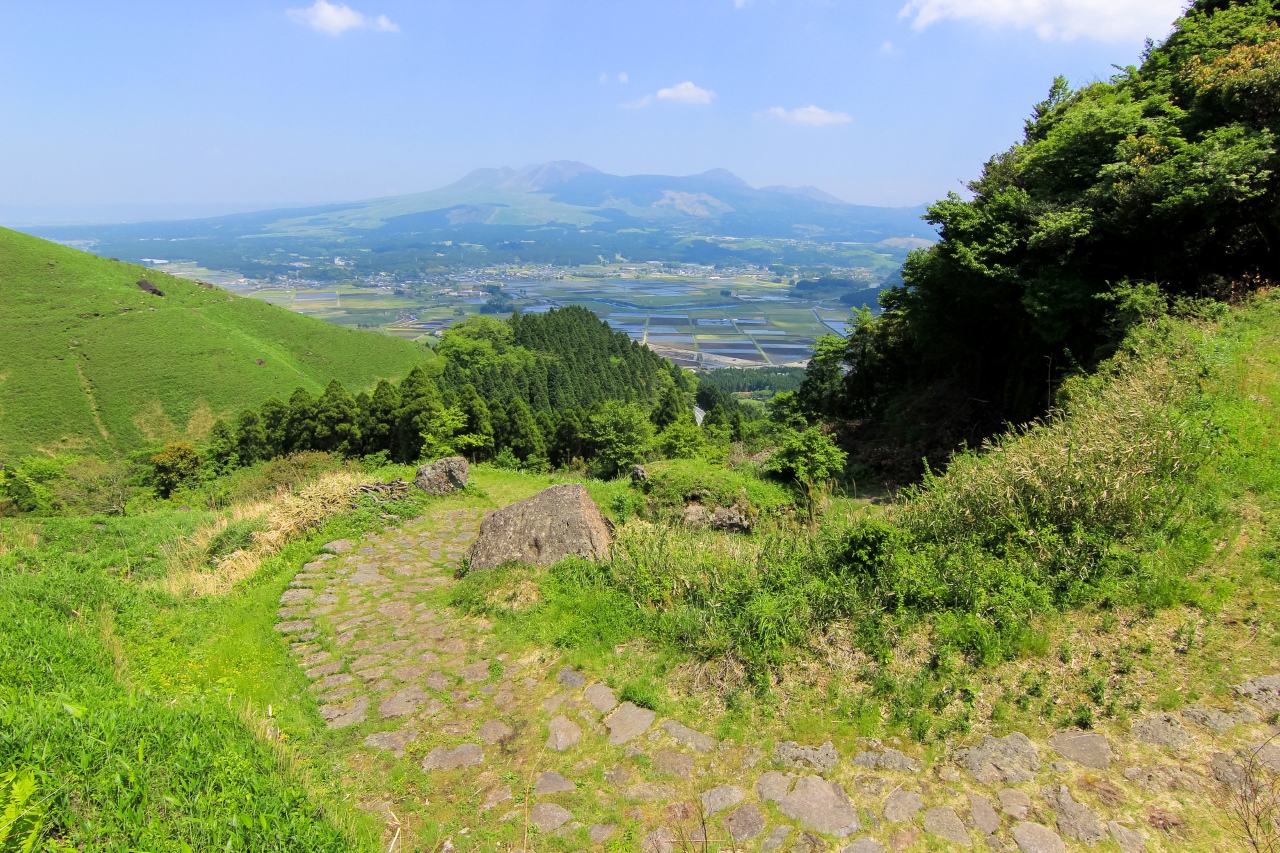 阿蘇出發  二重峠豊後街道的石茶屋遺跡  江戶參勤交代歷史巡禮