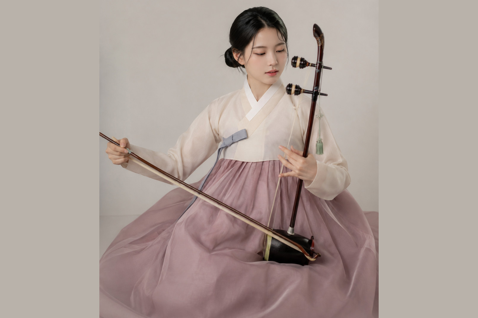 Seoul Haegeum & Hanbok Experience | Traditional Korean Music Class