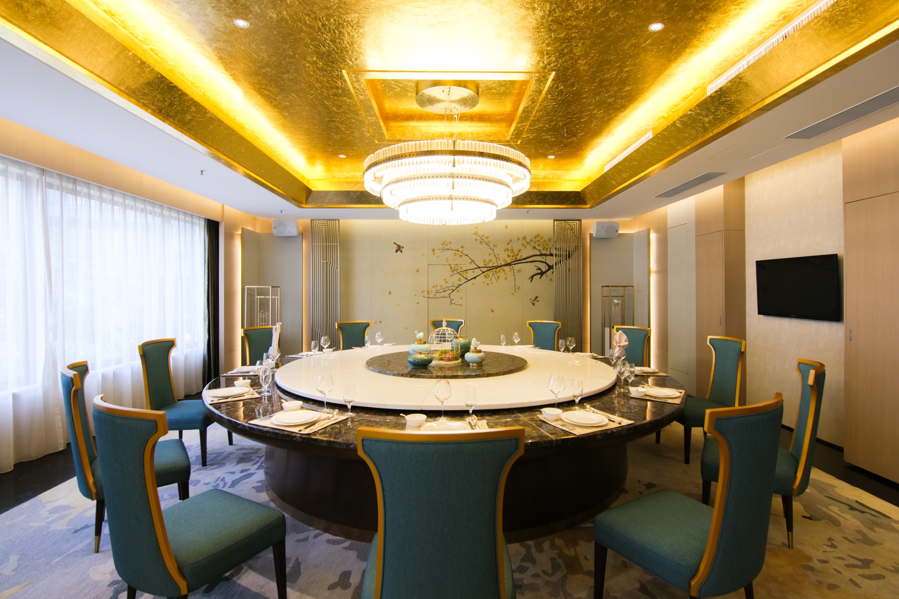 Chinese food private room area